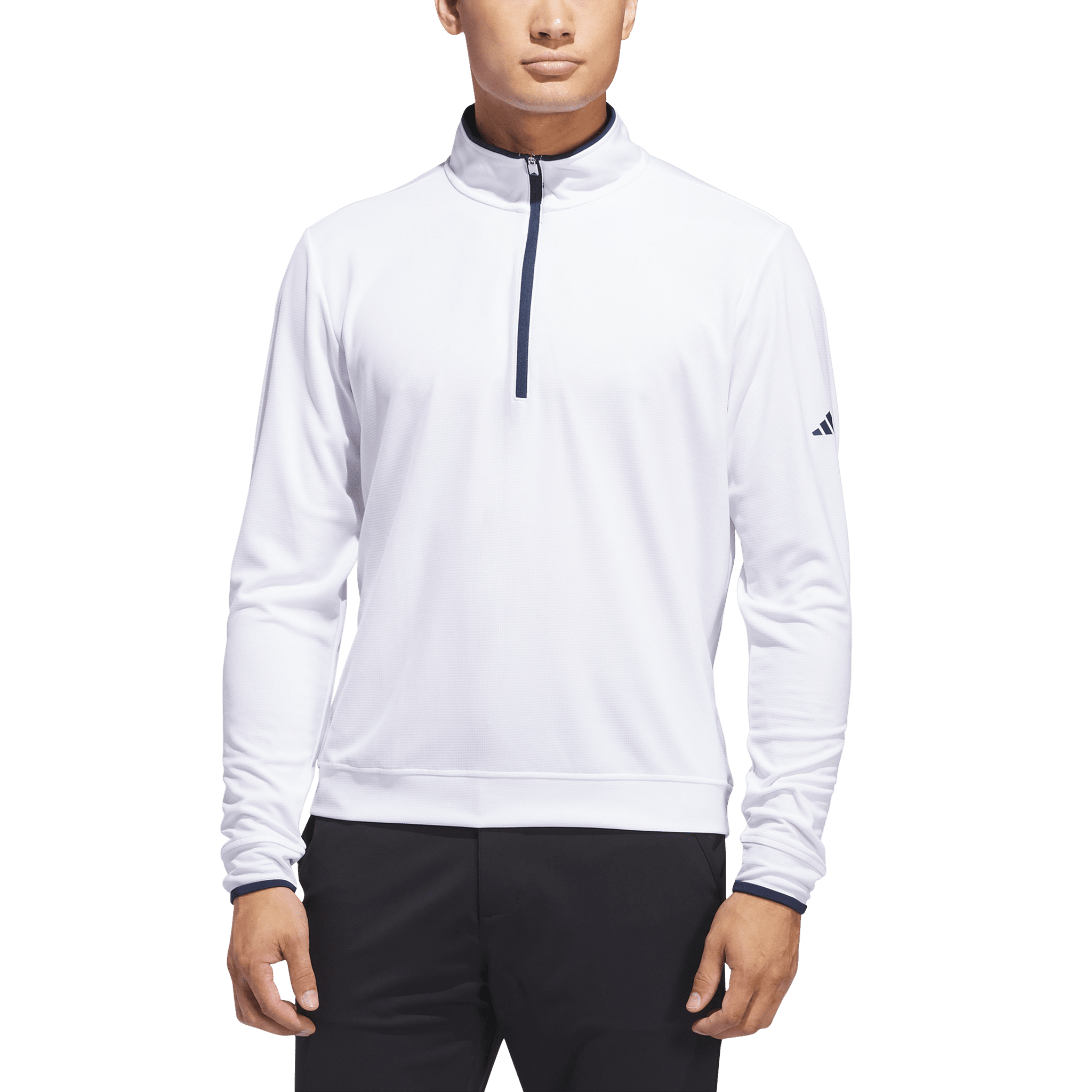 Adidas UPF Maglione leggero con zip a 1/4 da uomo