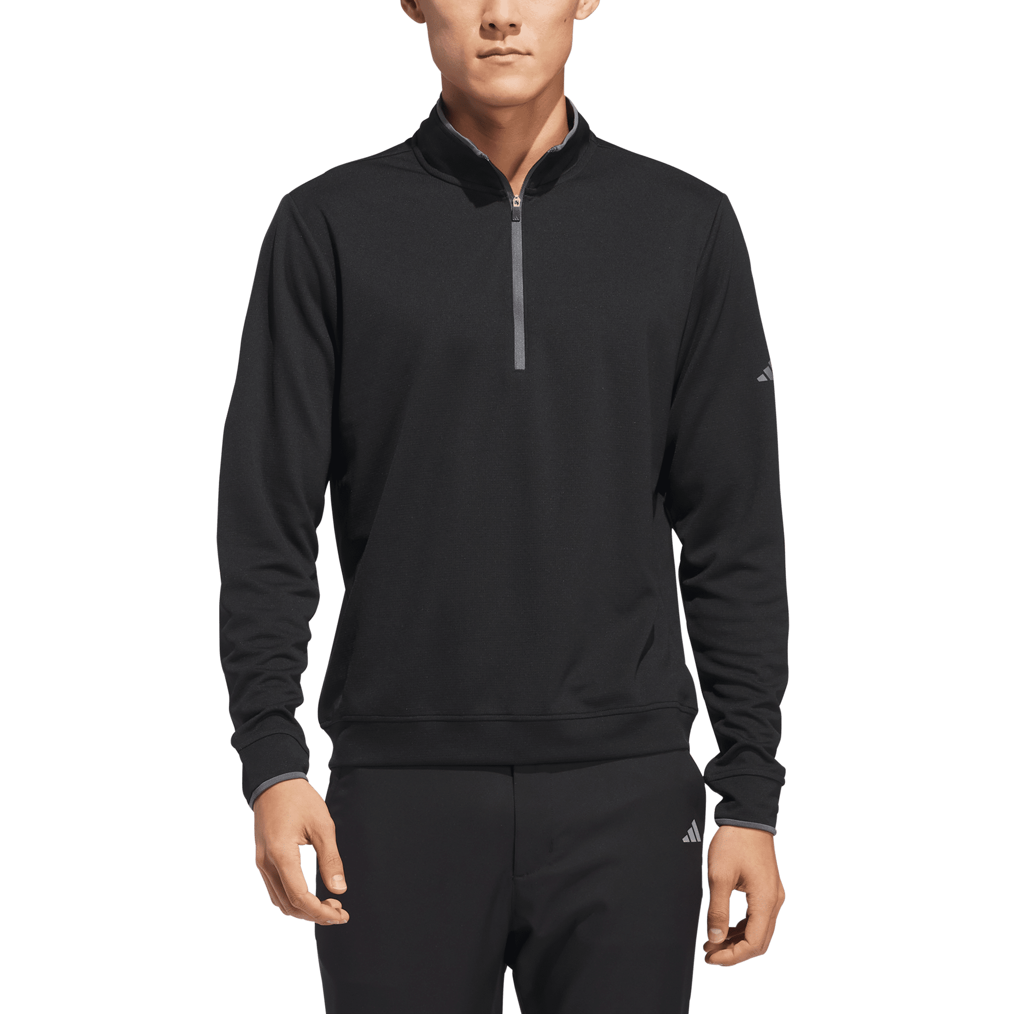 Adidas UPF Maglione leggero con zip a 1/4 da uomo