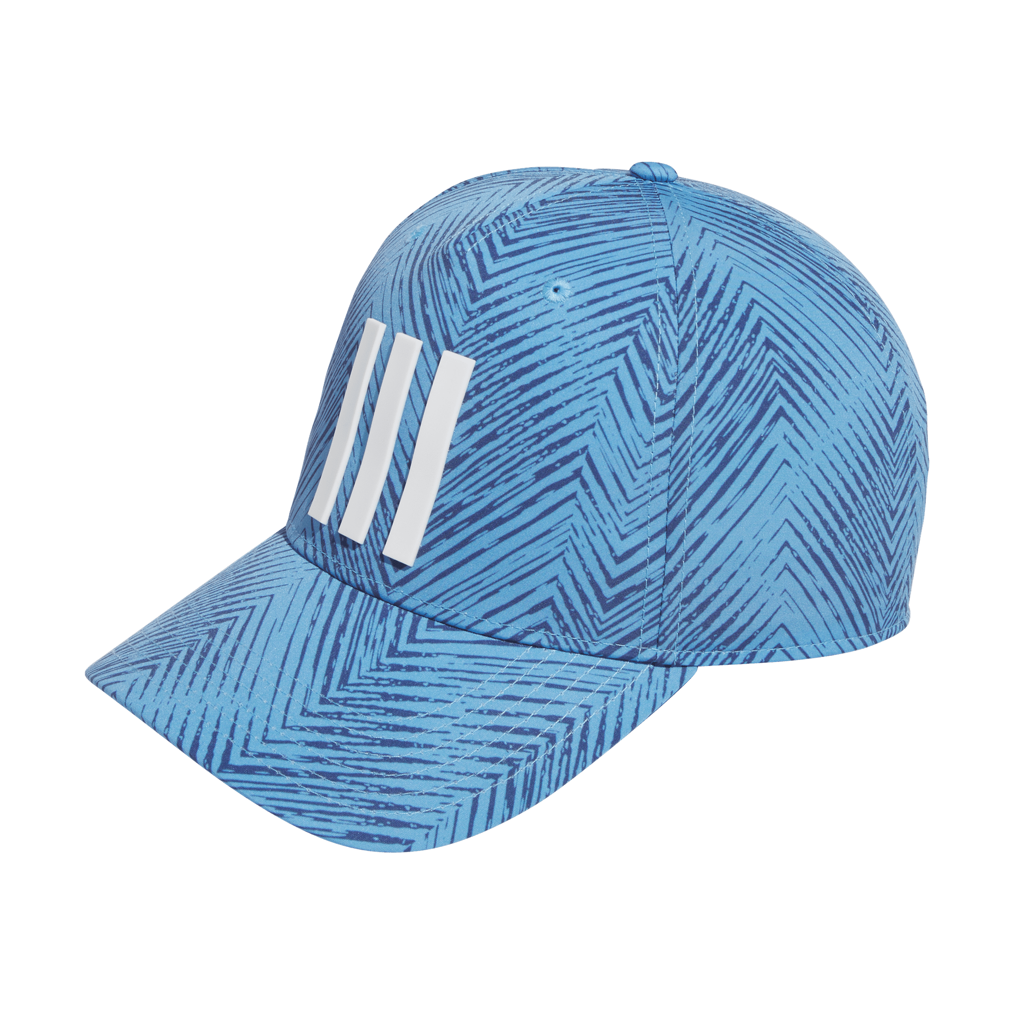 Cappellino con stampa Adidas Tour 3 Stripe da uomo