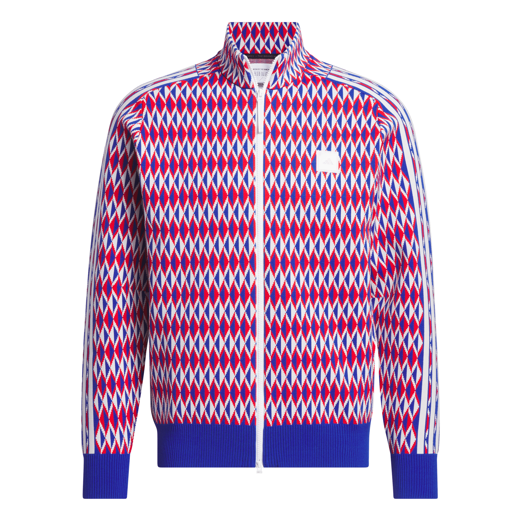 Giacca con zip intera in maglia Adidas Adicross da uomo