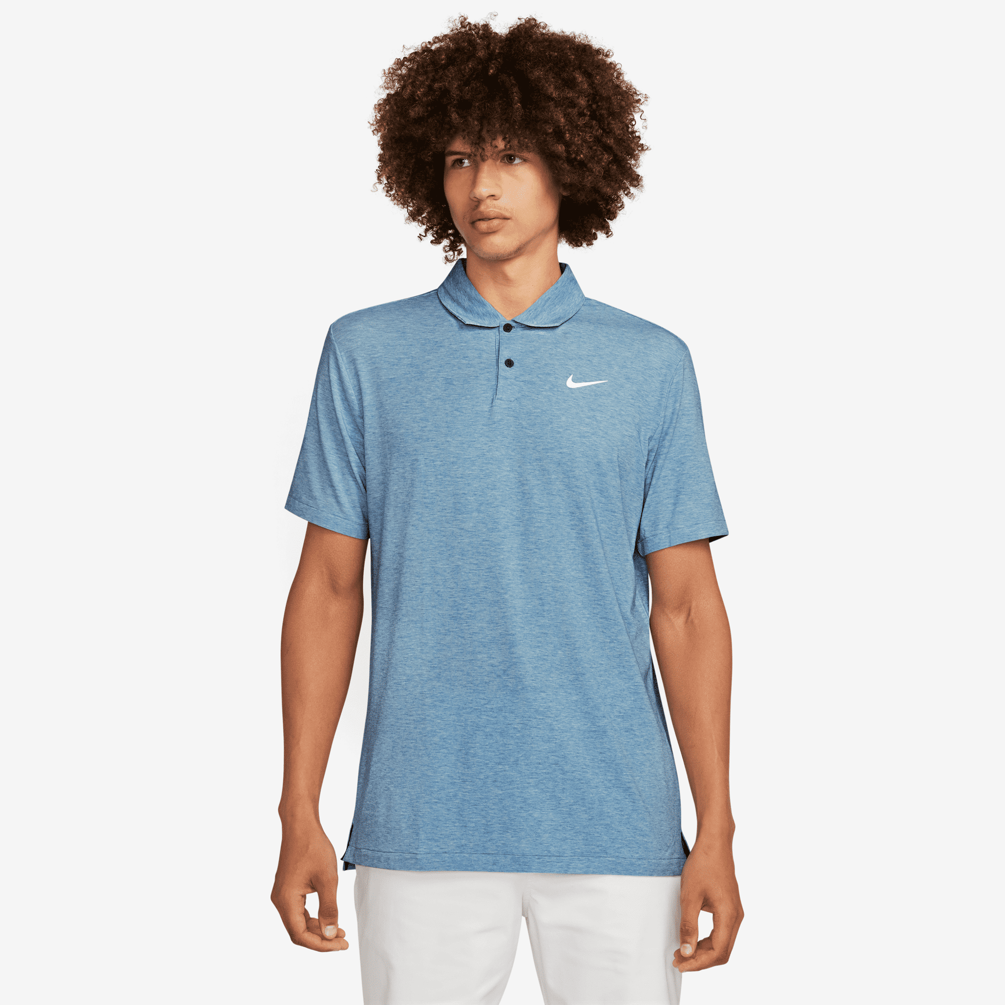 Polo Nike Dri-Fit Tour Heather da uomo