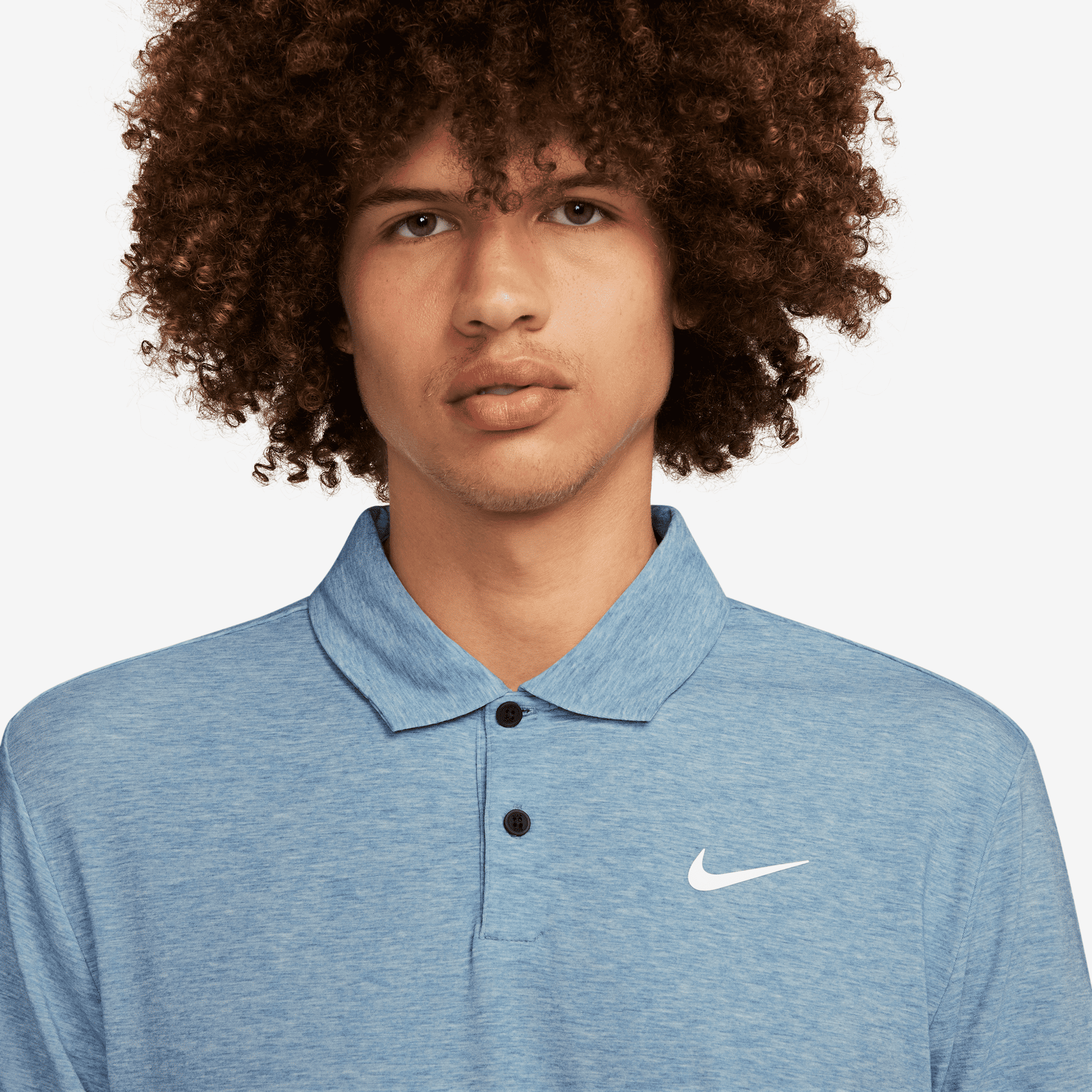 Polo Nike Dri-Fit Tour Heather da uomo