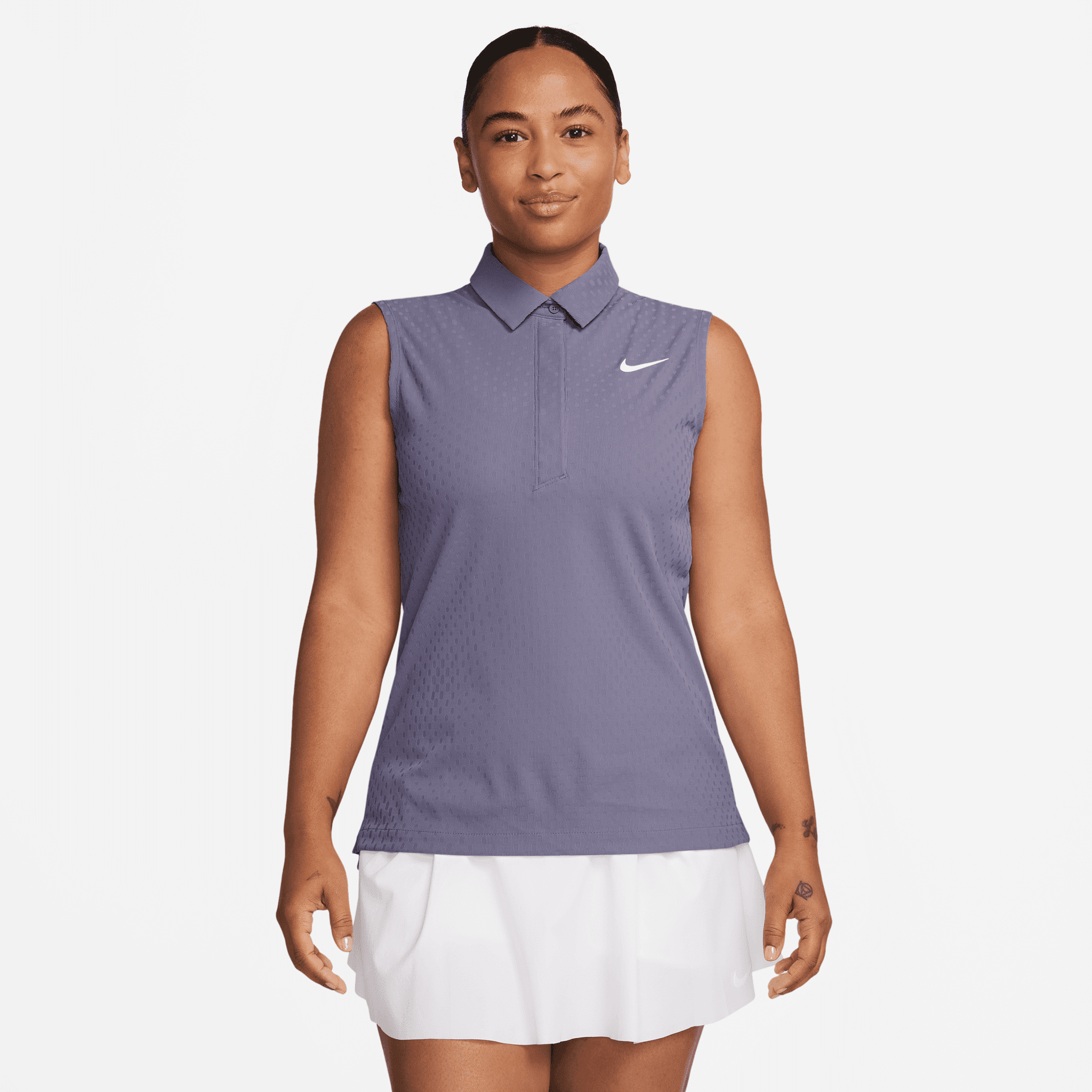 Polo smanicata Nike Dri-Fit ADV Tour da donna