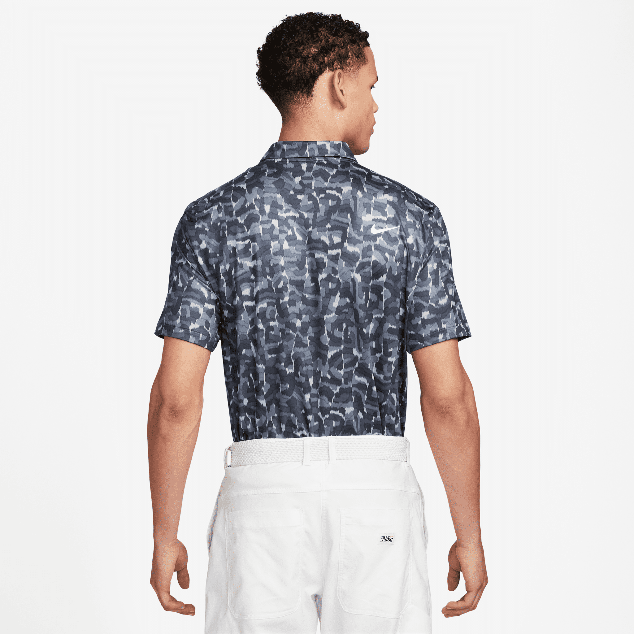 Polo Nike Dri-Fit Tour Confetti Print da uomo