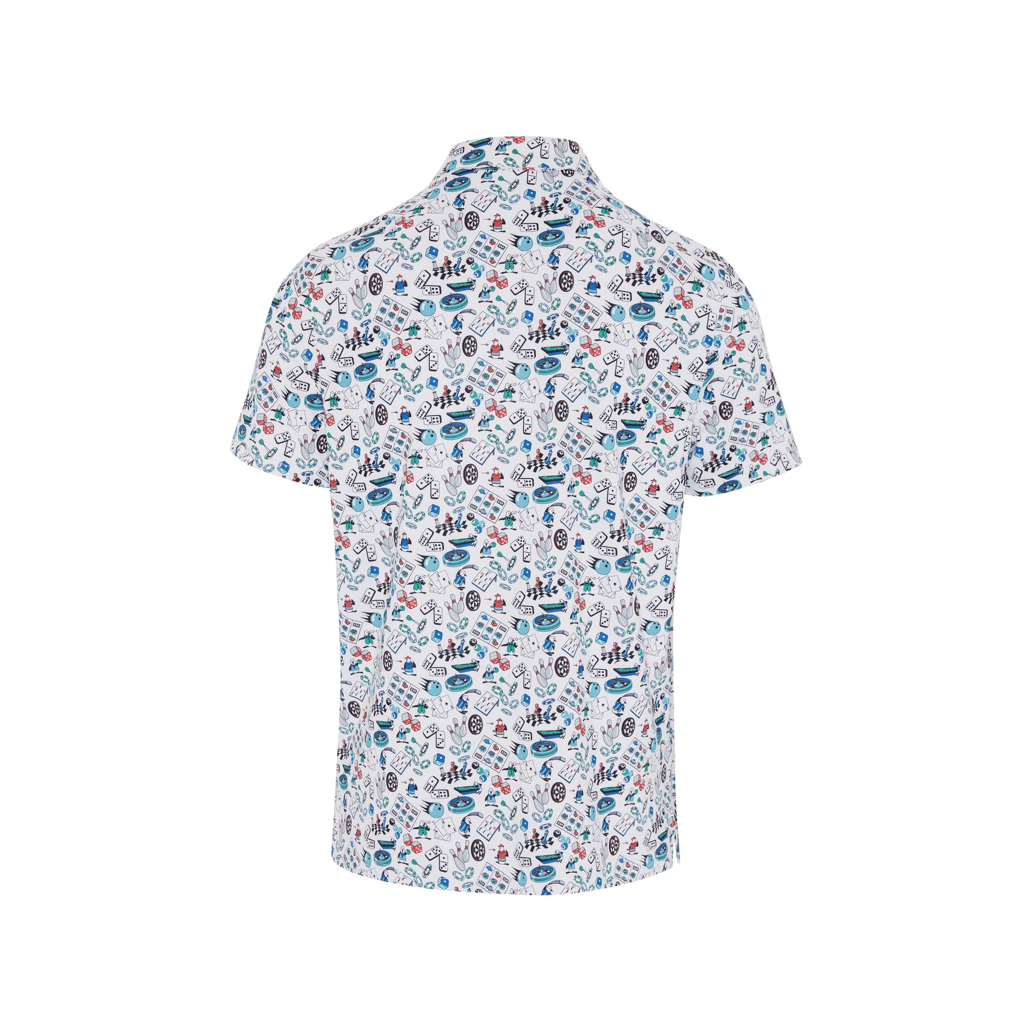 Polo originale Penguin Roadmap All-Over Novelty da uomo