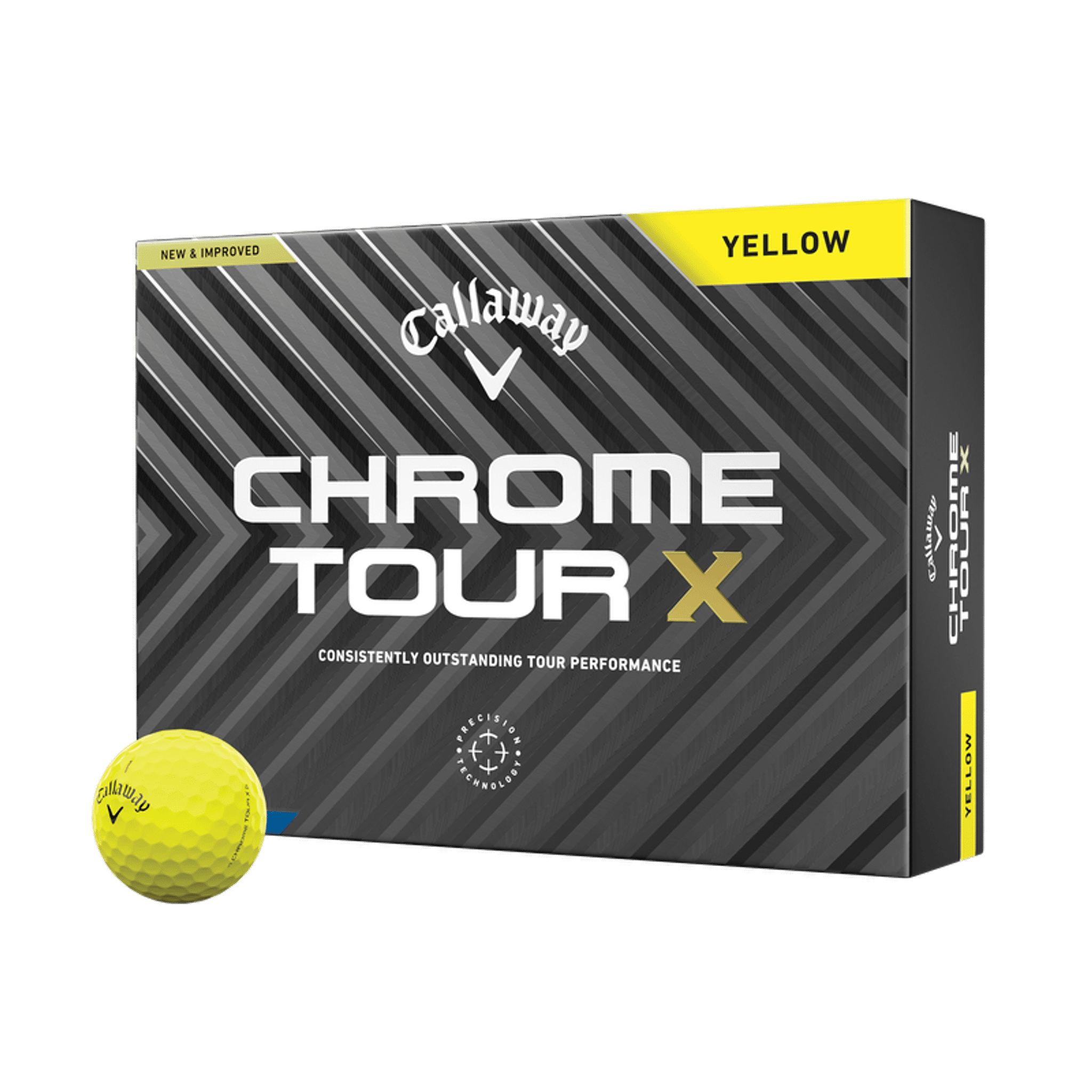 Callaway Chrome Tour X [confezione da 12] palline da golf (2024)