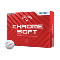 Palline da golf Callaway Chrome Soft 360 a tripla traccia (2024)