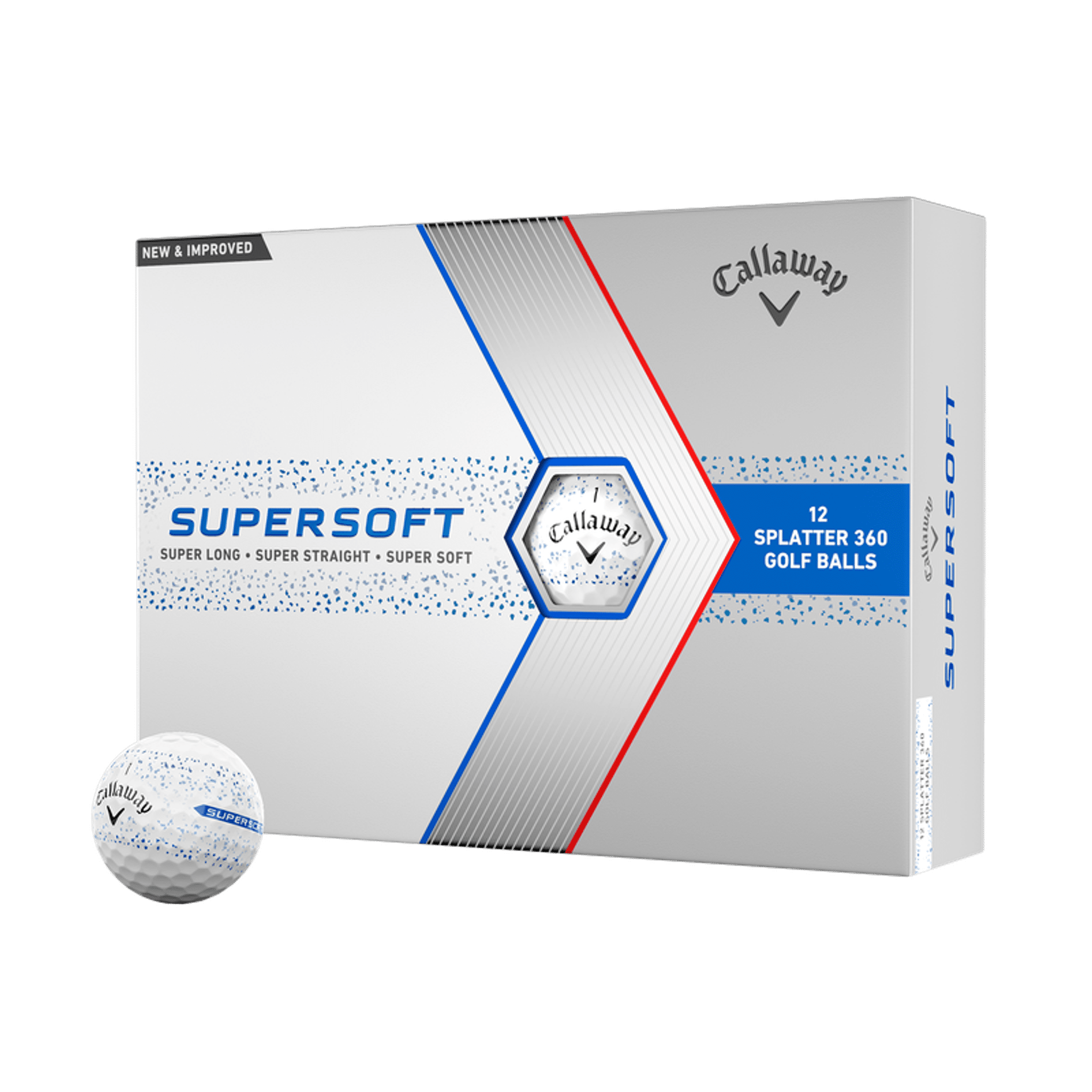 Palline da golf Callaway Supersoft (2023)