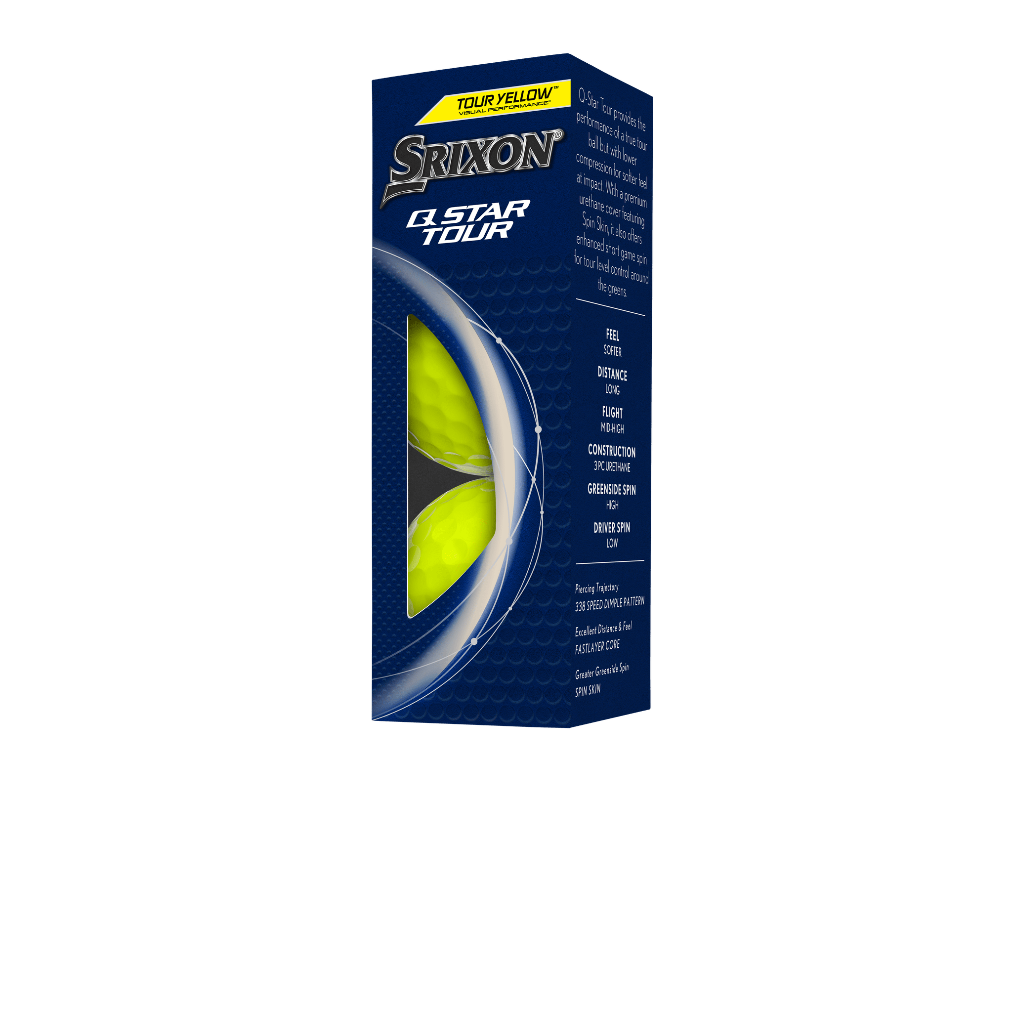 Srixon Q-Star Tour 5 palline da golf