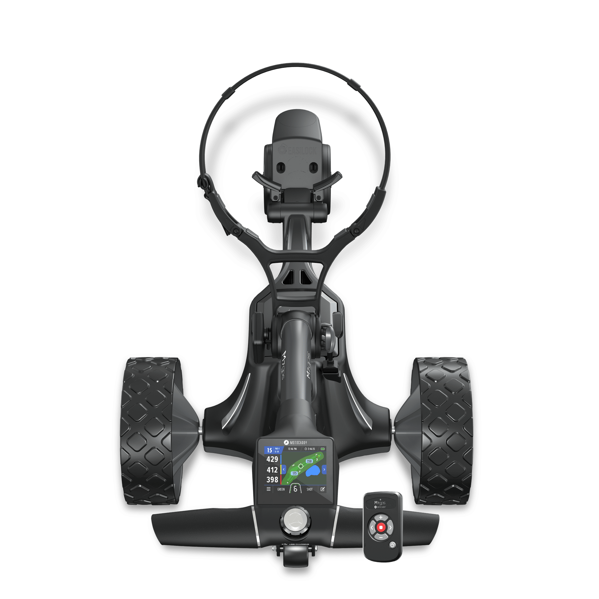 Carrello elettrico telecomandato Motocaddy M7