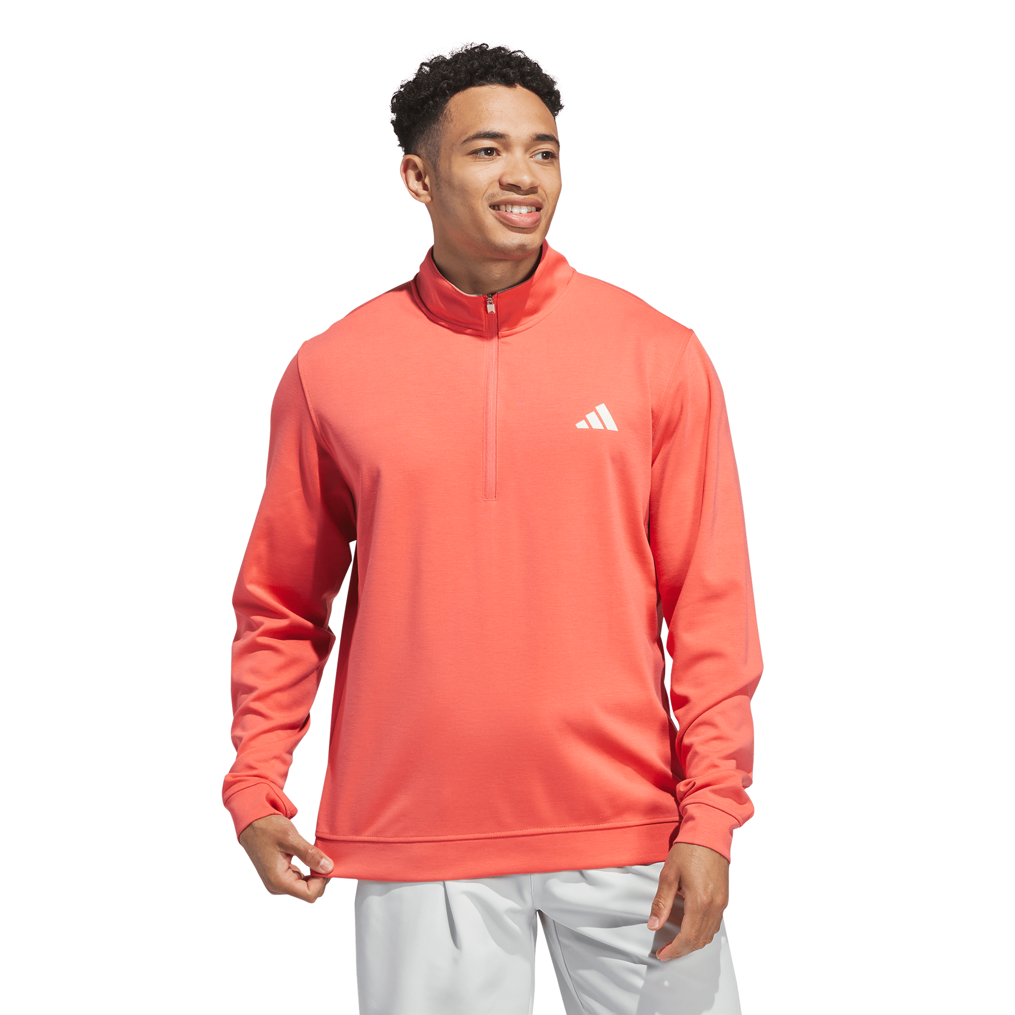 Adidas Maglione con zip a 1/4 rialzato da uomo