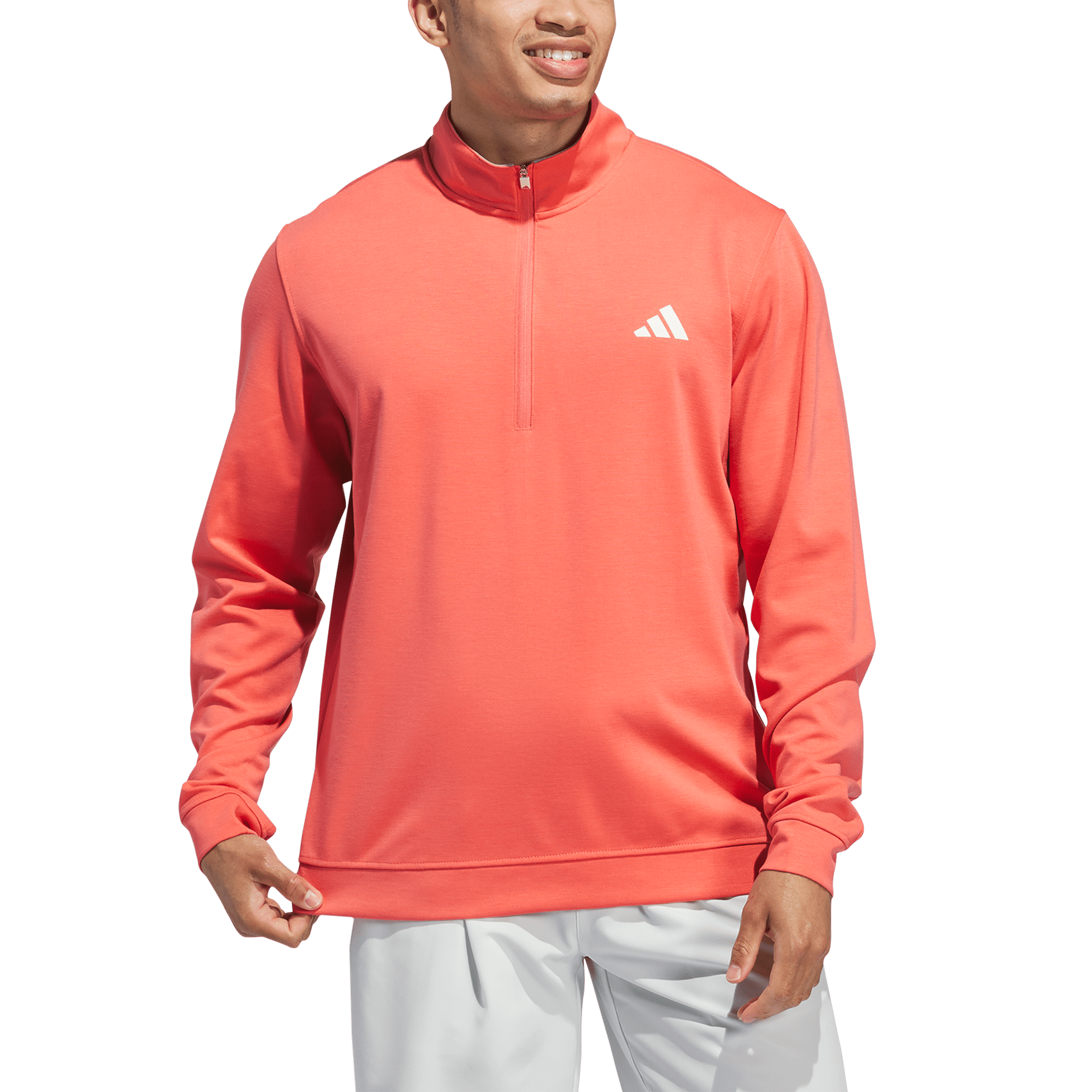 Adidas Maglione con zip a 1/4 rialzato da uomo