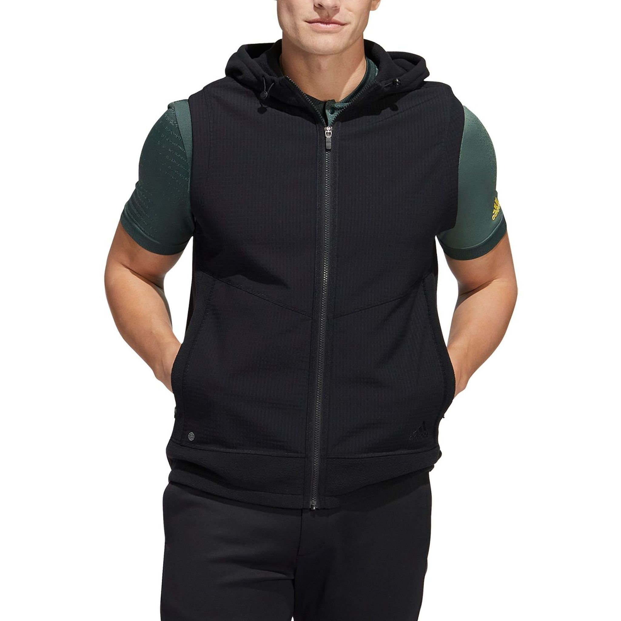 Gilet con cappuccio Adidas da uomo