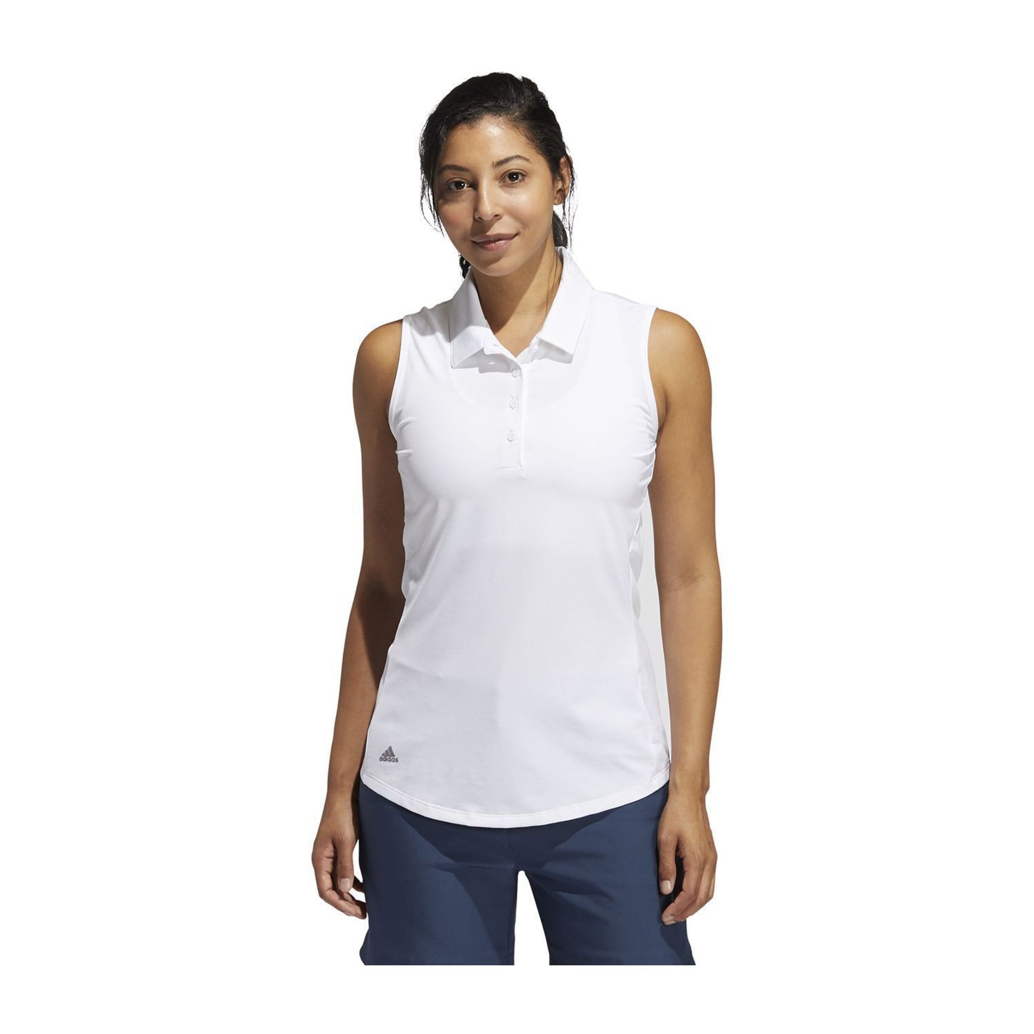 Polo senza maniche da donna Adidas Ultimate Solid