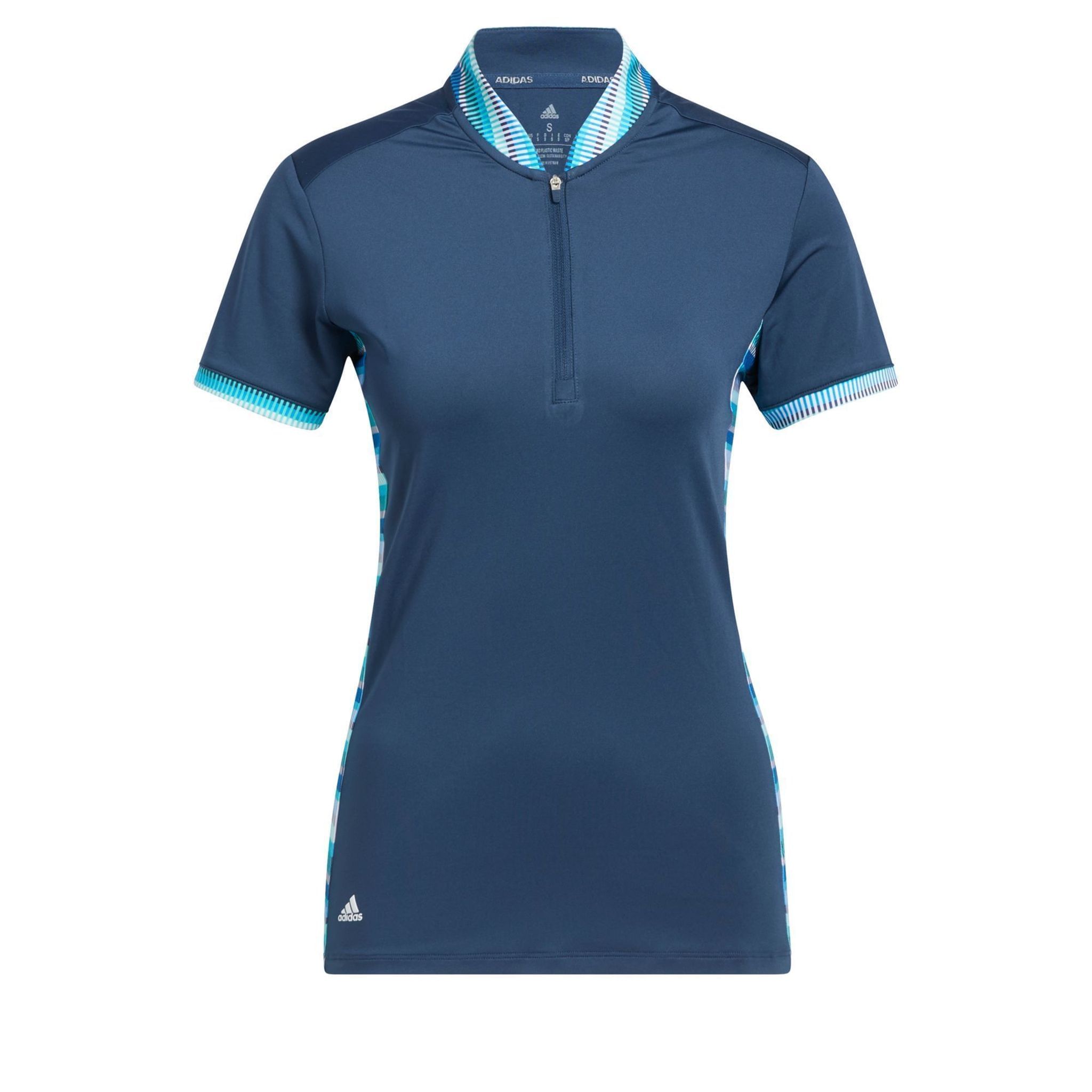 Adidas W Polo Ultimate 365 Stampato Crew Navy Donna