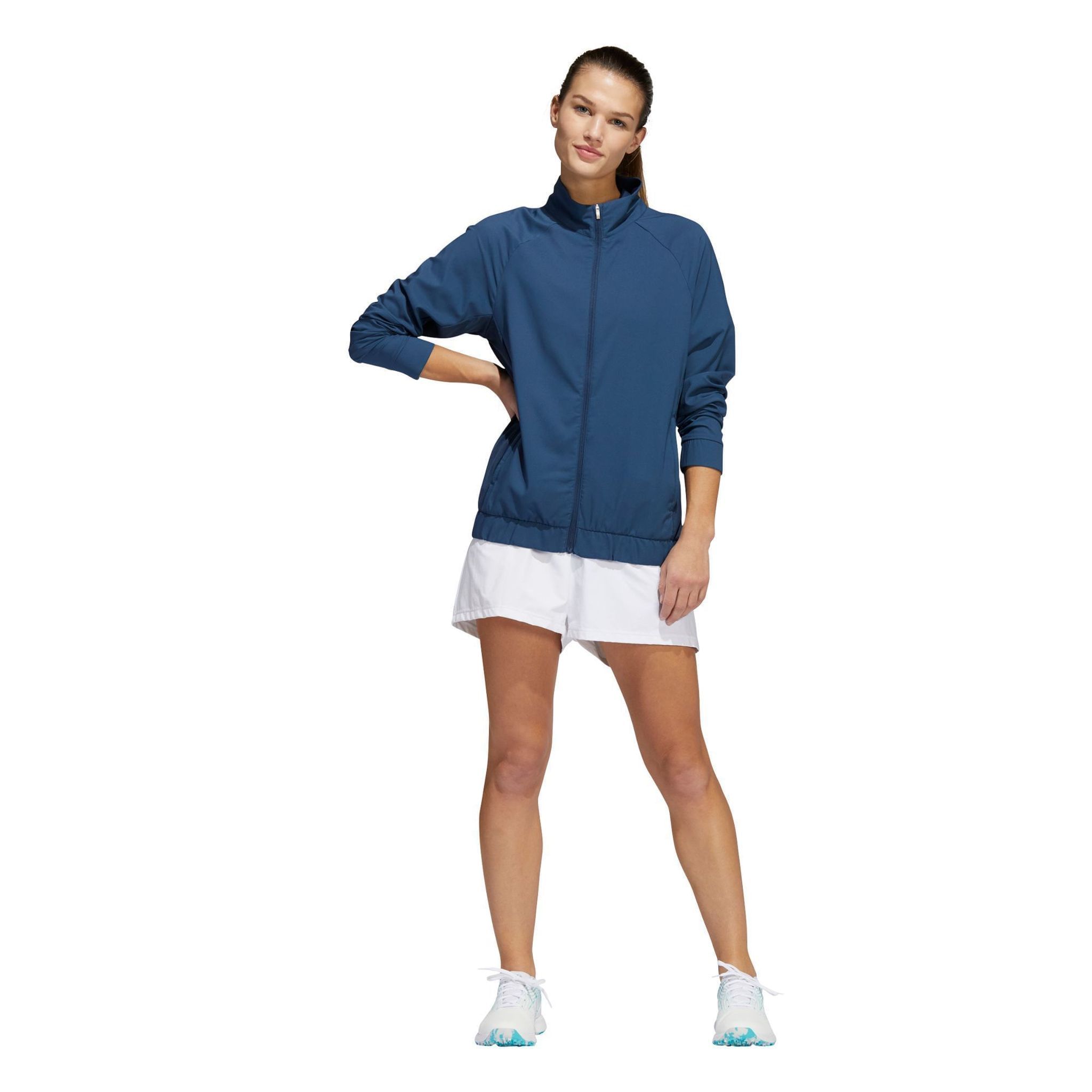 Giacca Adidas Essentials con zip intera da donna