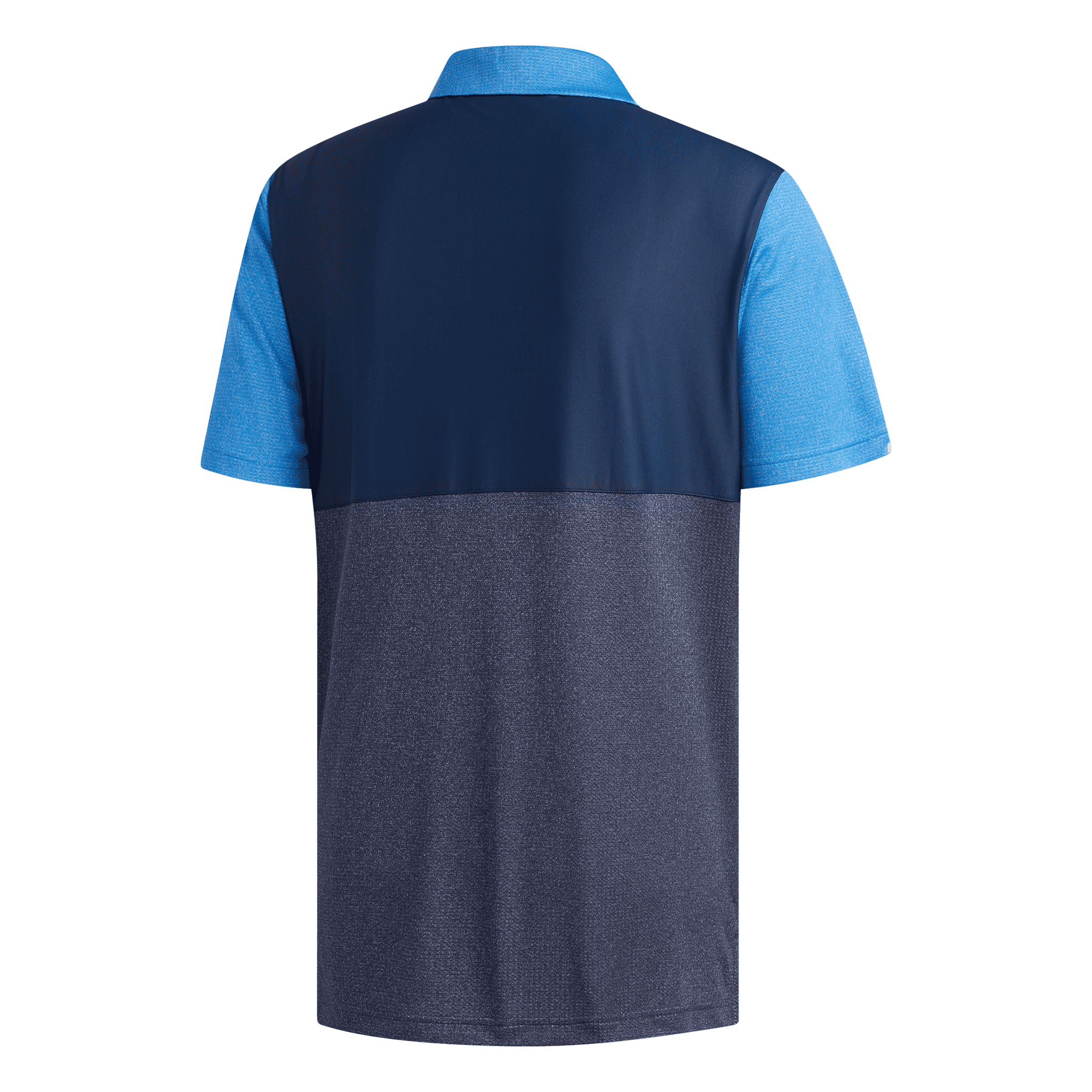 Polo da competizione Adidas Climachill Heather blu/blu navy da uomo