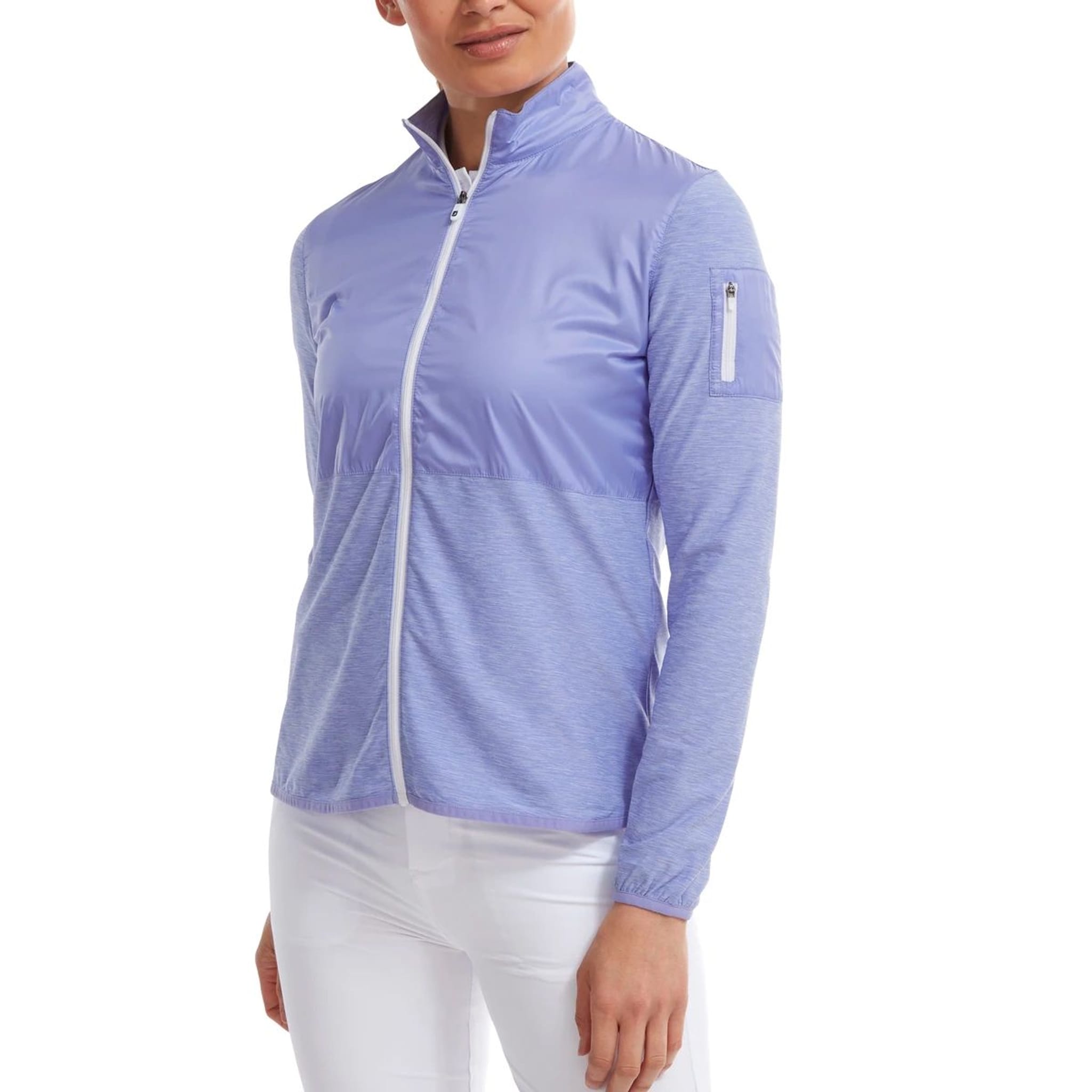 Footjoy Full-Zip Space Dye Midlayer Donna