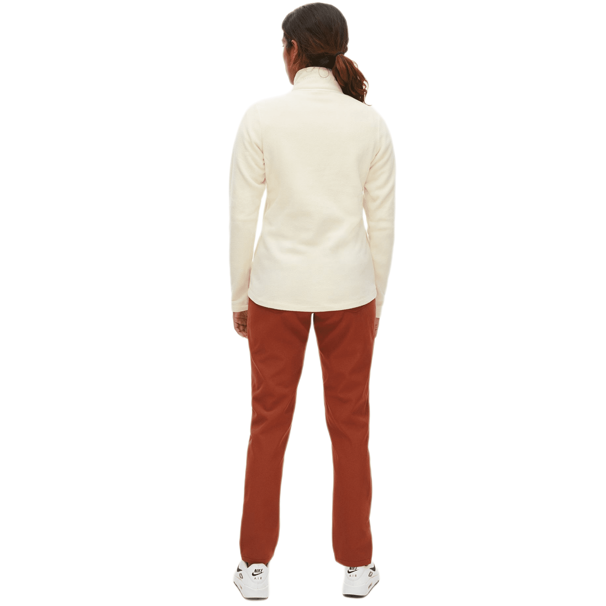 Röhnisch Golf Fleece Pullover Lightweight White Swan Women Women