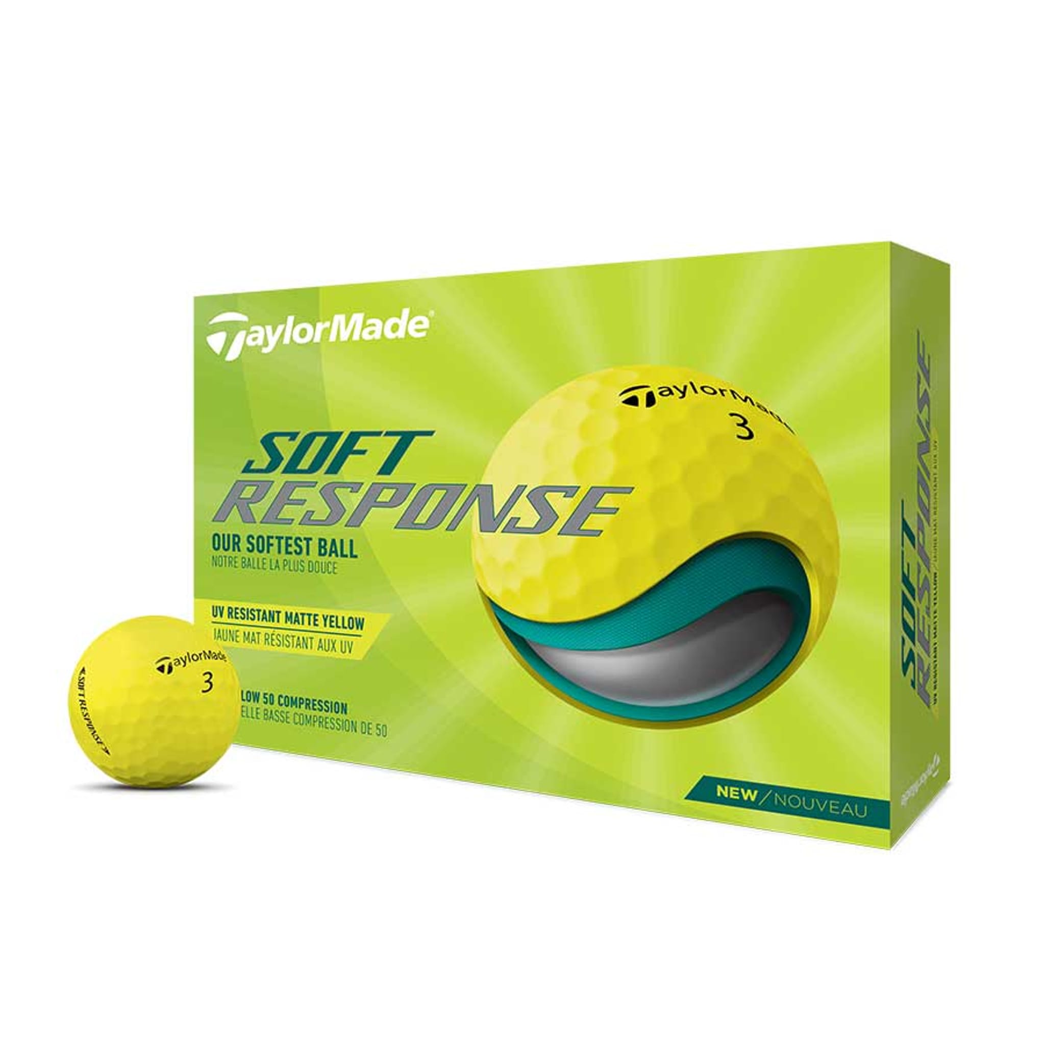 Palline da golf TaylorMade Soft Response