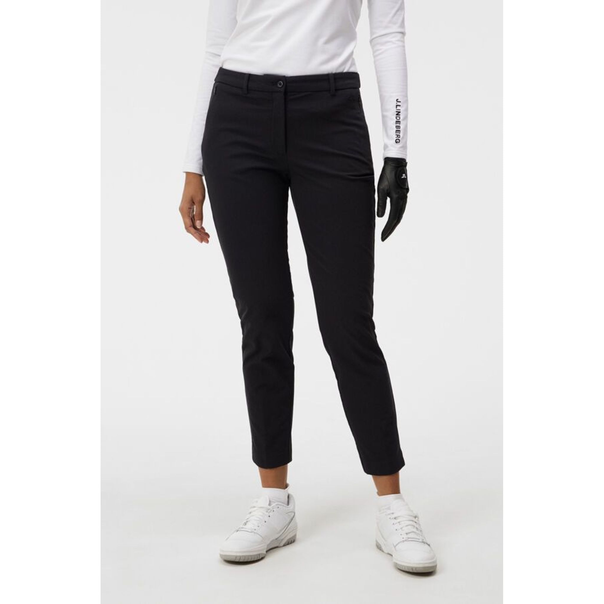 Pantaloni da golf in twill di pile J. Lindeberg Lei da donna