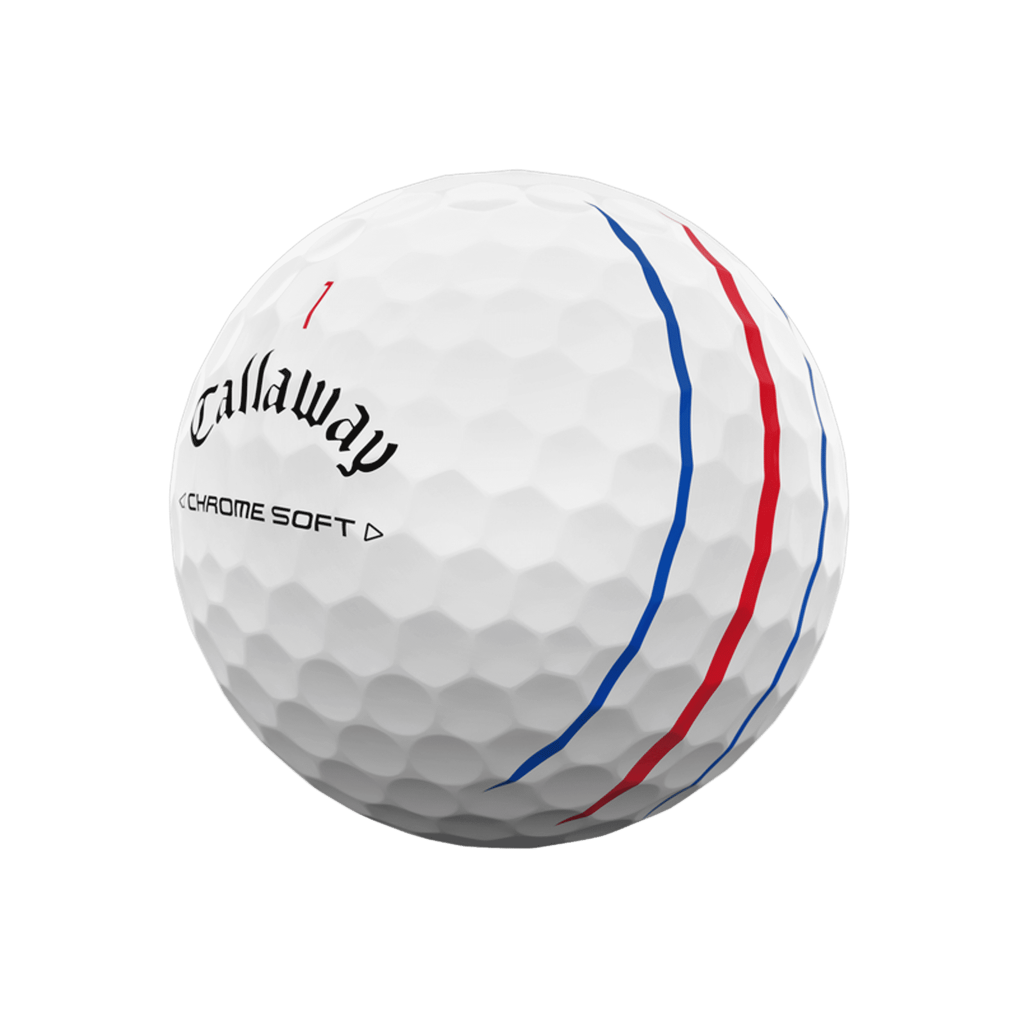 Palline da golf Callaway cromate morbide a tripla pista (2024)