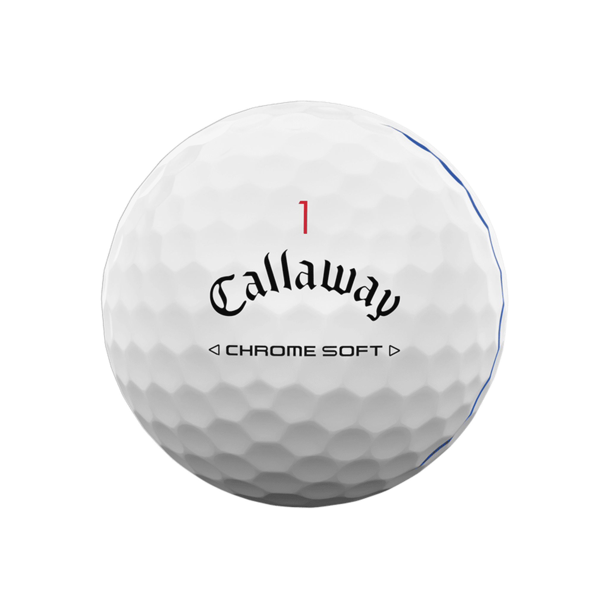 Palline da golf Callaway cromate morbide a tripla pista (2024)