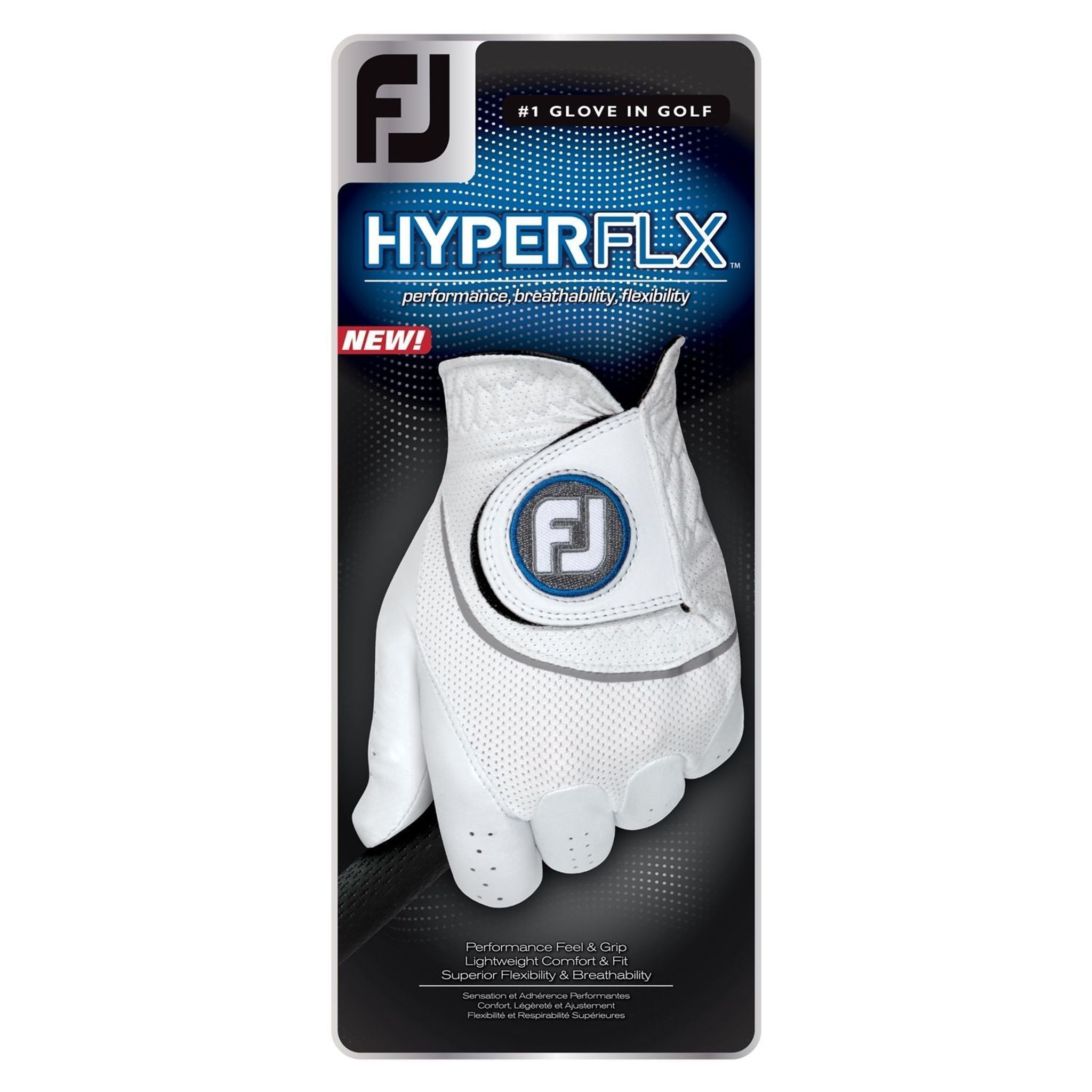 Guanto da golf Footjoy HyperFlex in rete