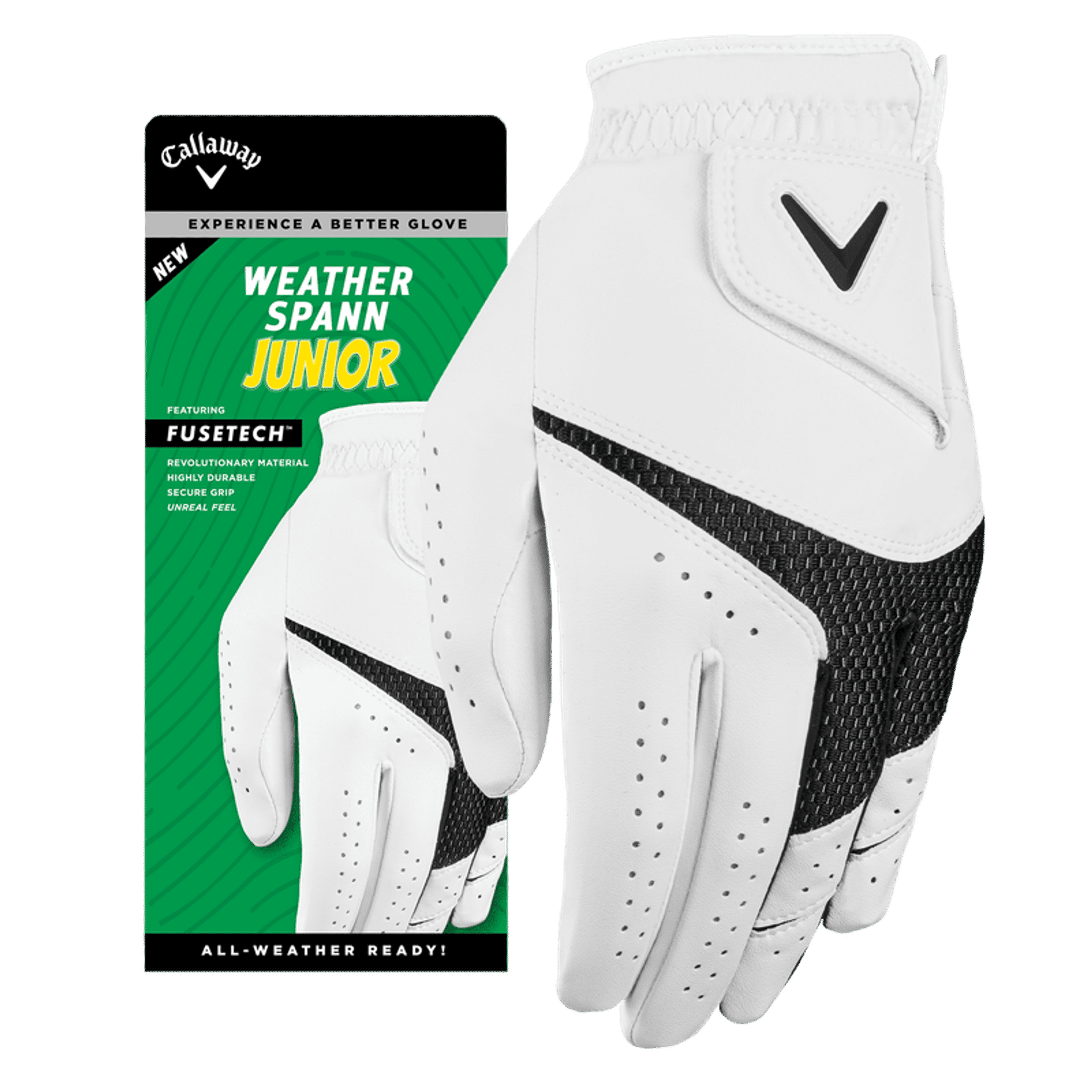 Guanto da golf Callaway Weather Spann Junior