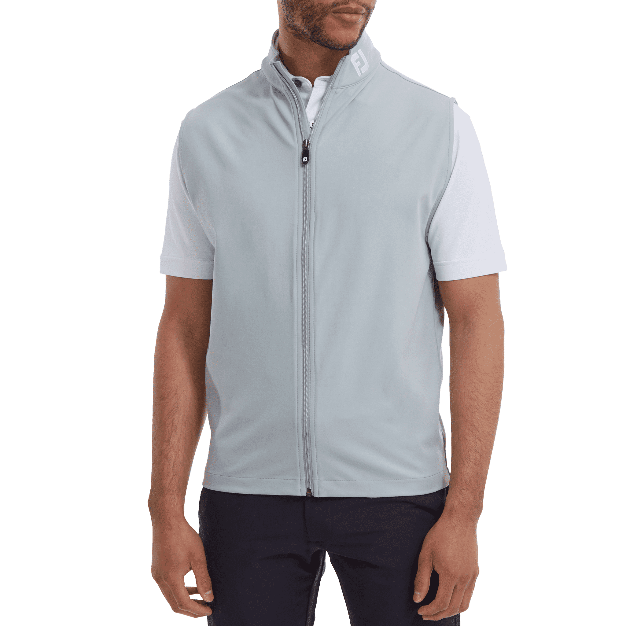 Gilet in maglia Footjoy Full Zip II da uomo