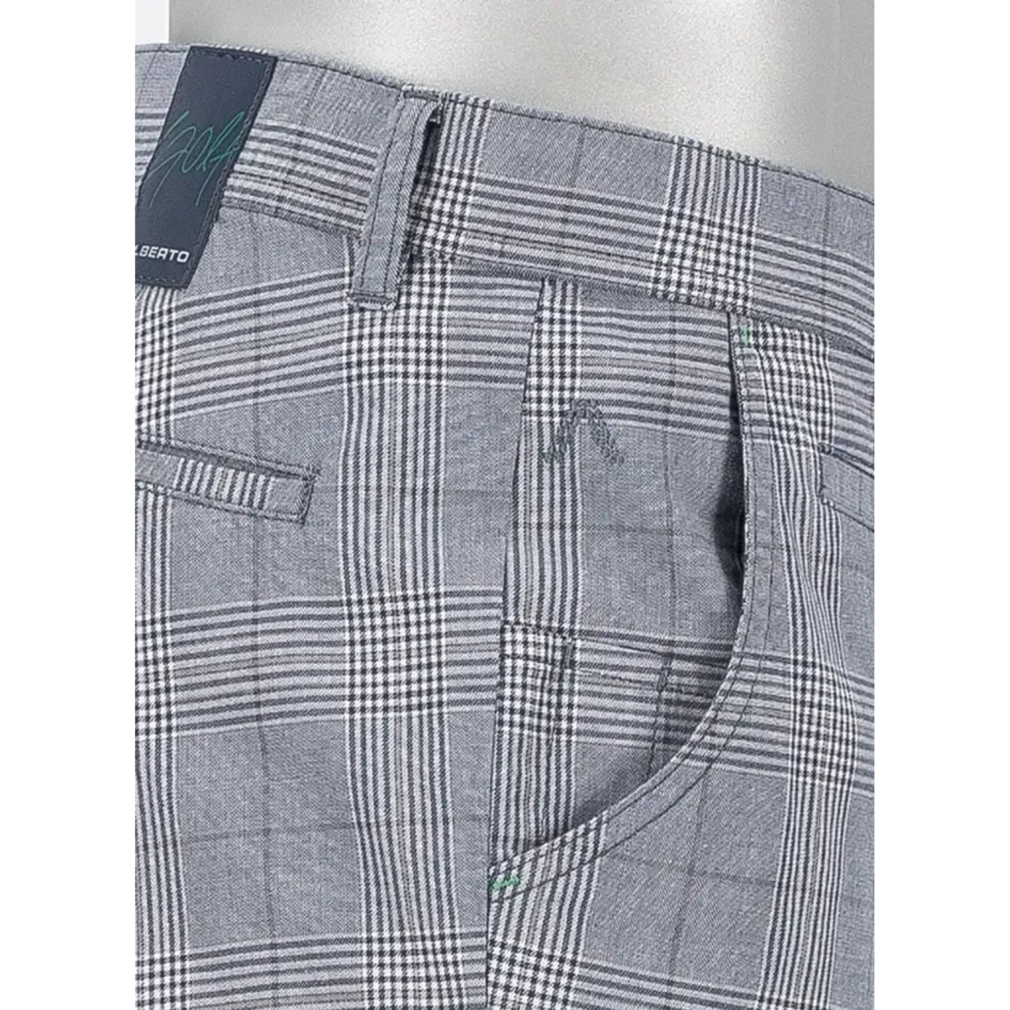 Pantaloni da golf da uomo Alberto ROOKIE Smart Check