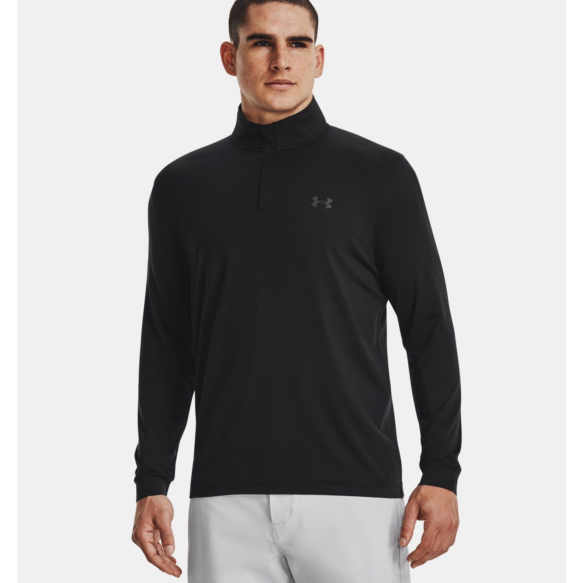 Strato intermedio con zip a 1/4 Under Armour UA Playoff da uomo