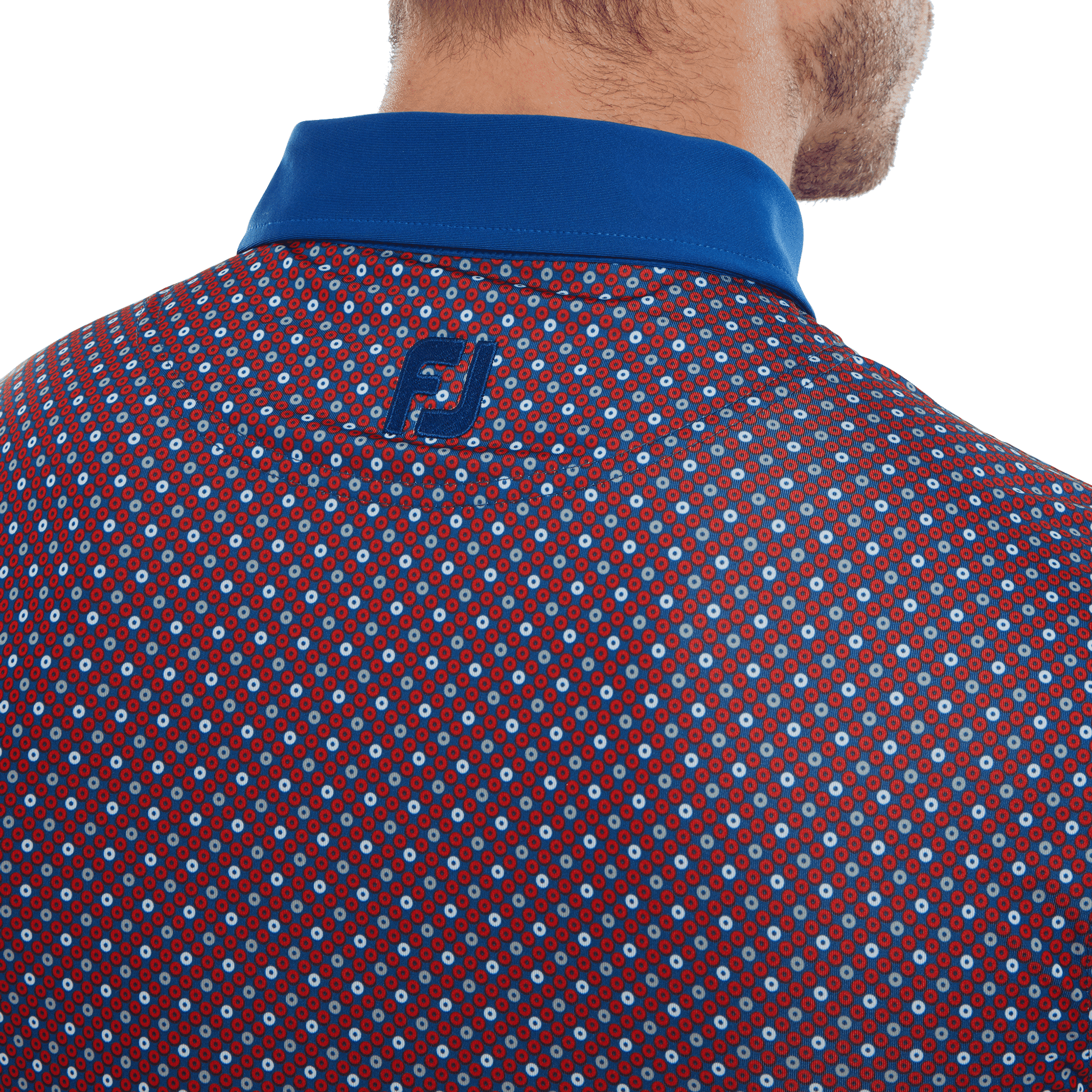 Polo da uomo con stampa circolare Footjoy