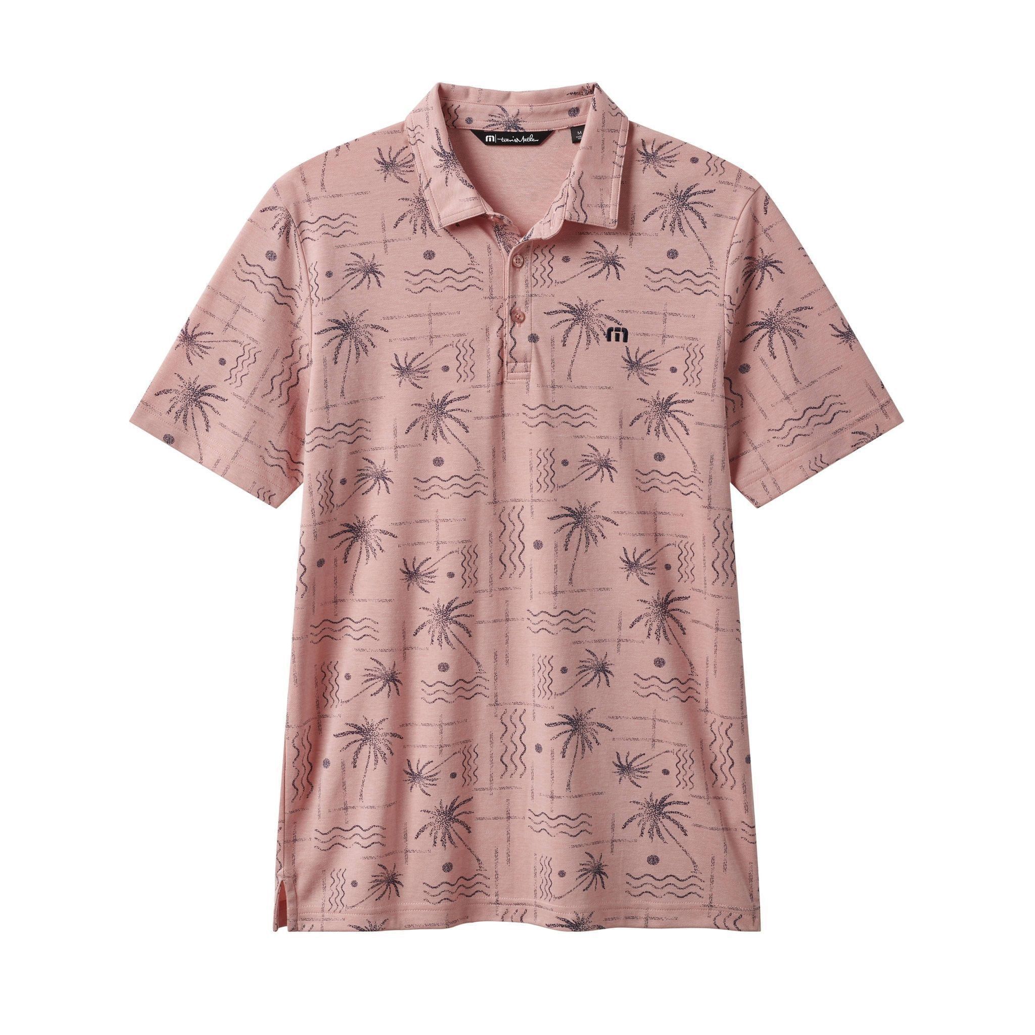 Polo da uomo Travis Mathew Coconut Palm