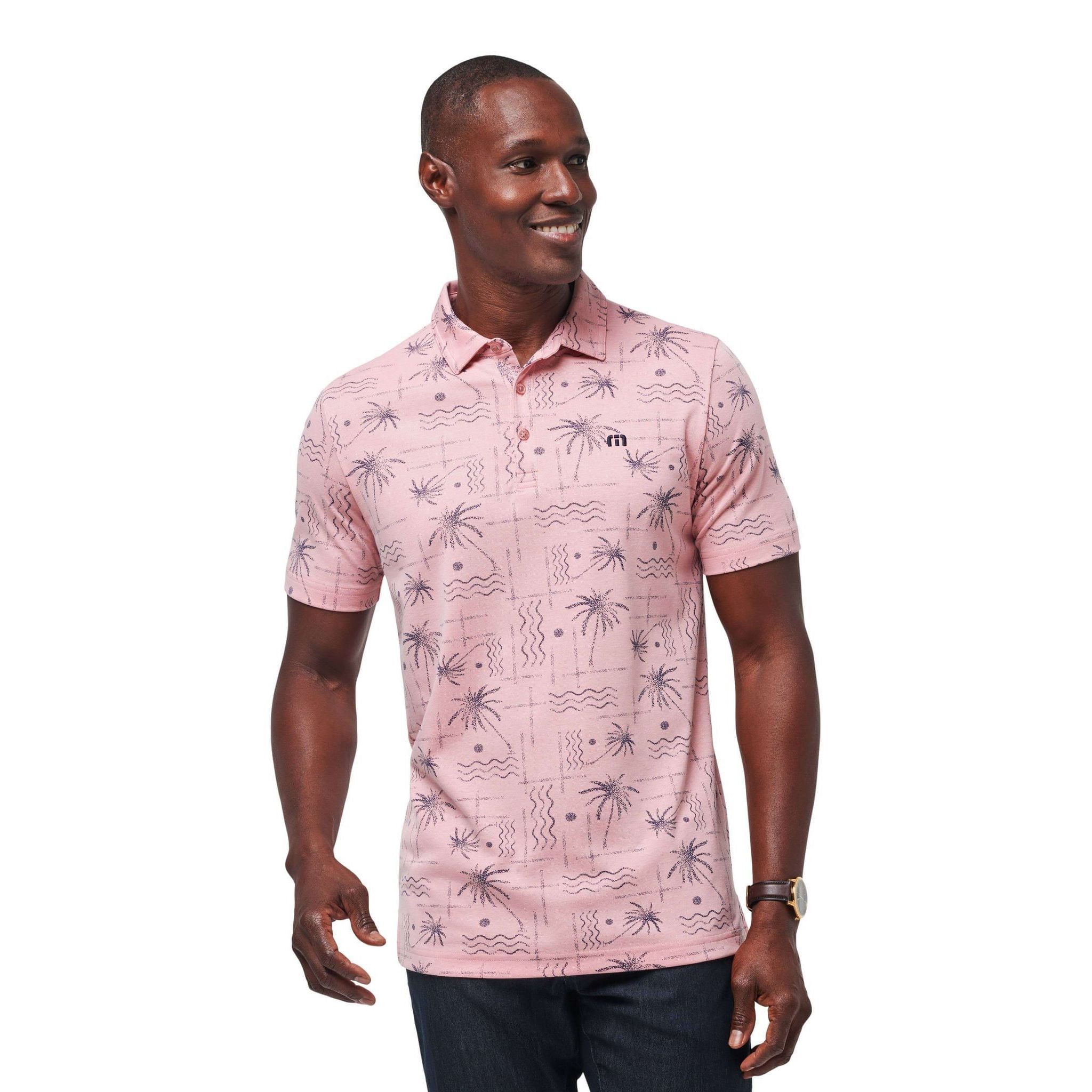 Polo da uomo Travis Mathew Coconut Palm