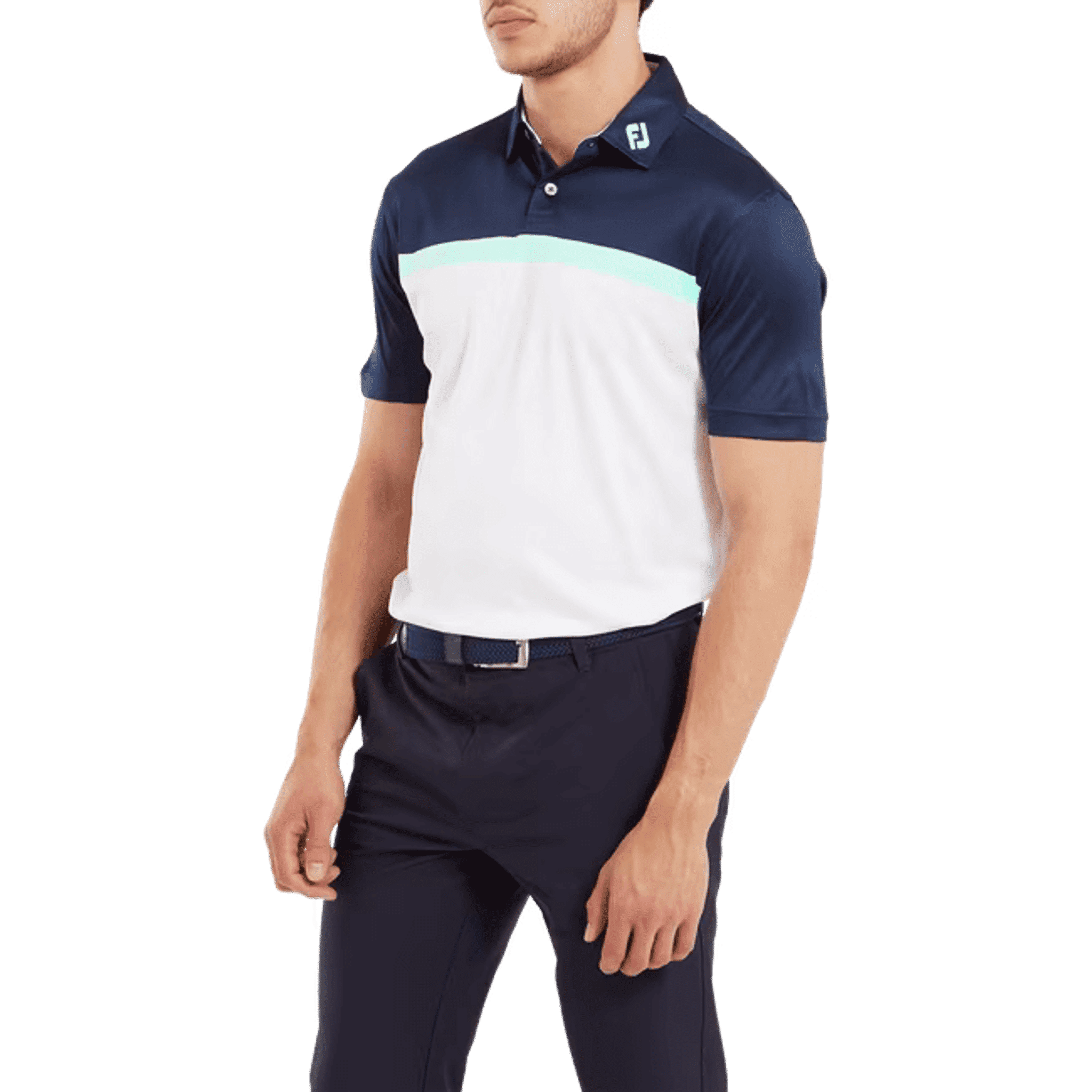 Polo Footjoy Color Block Filo di Scozia