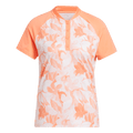 Polo floreale Adidas da donna