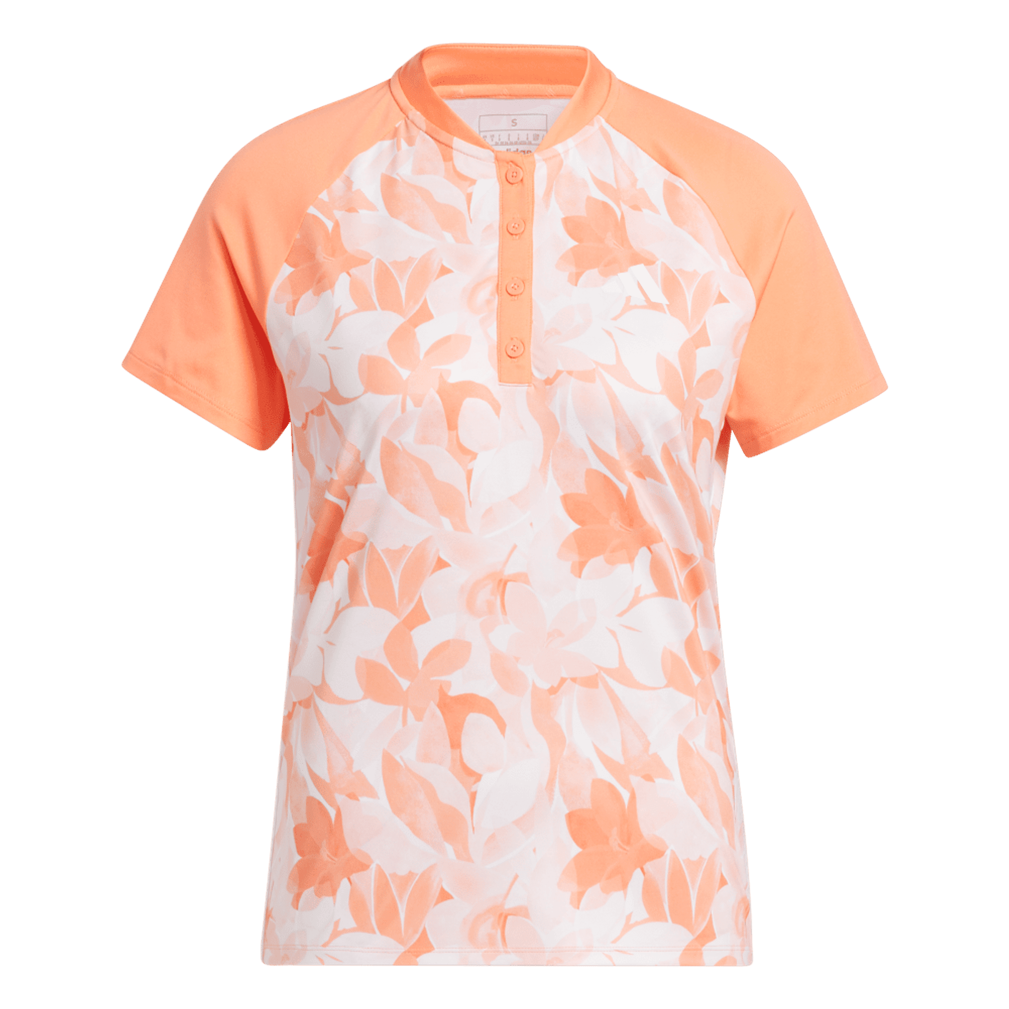 Polo floreale Adidas da donna