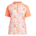 Polo floreale Adidas da donna