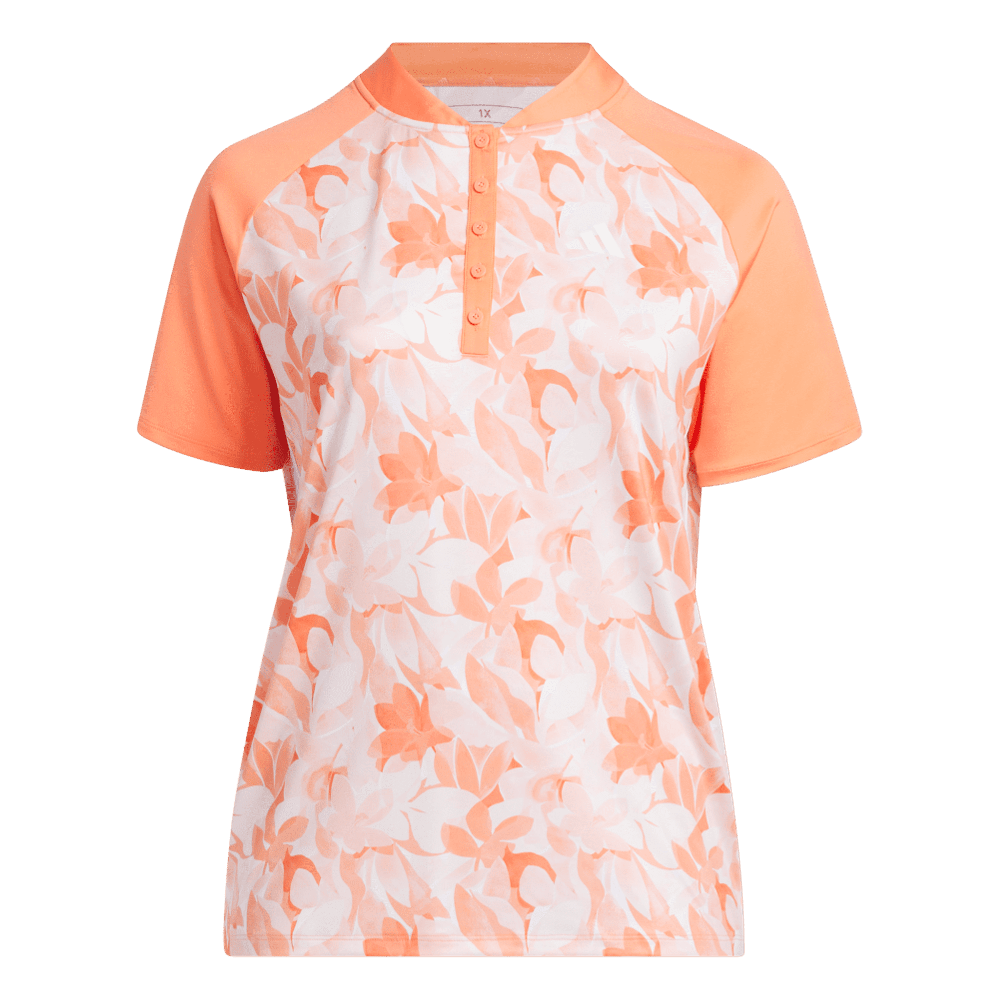 Polo floreale Adidas da donna