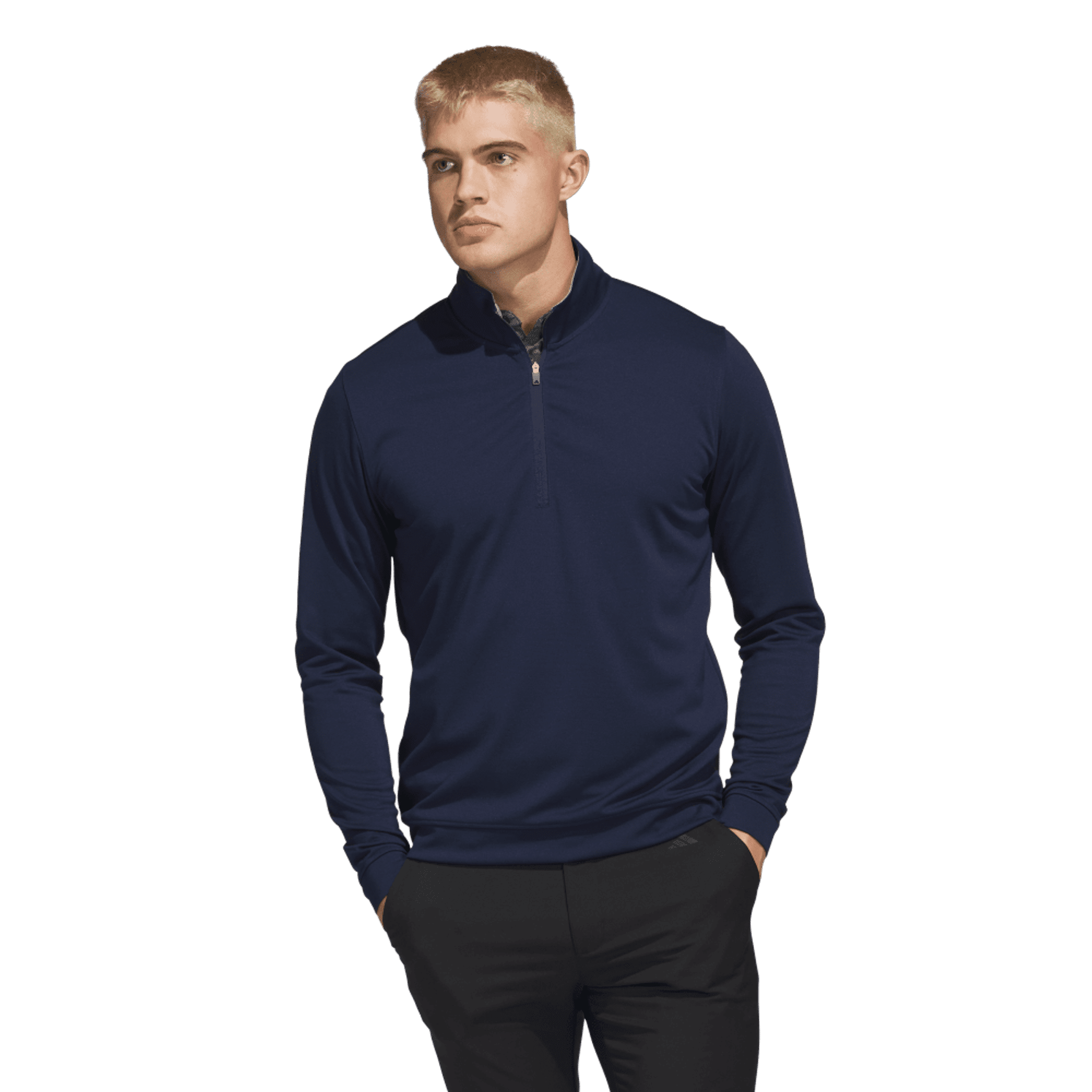 Adidas Maglione con zip a 1/4 rialzato da uomo