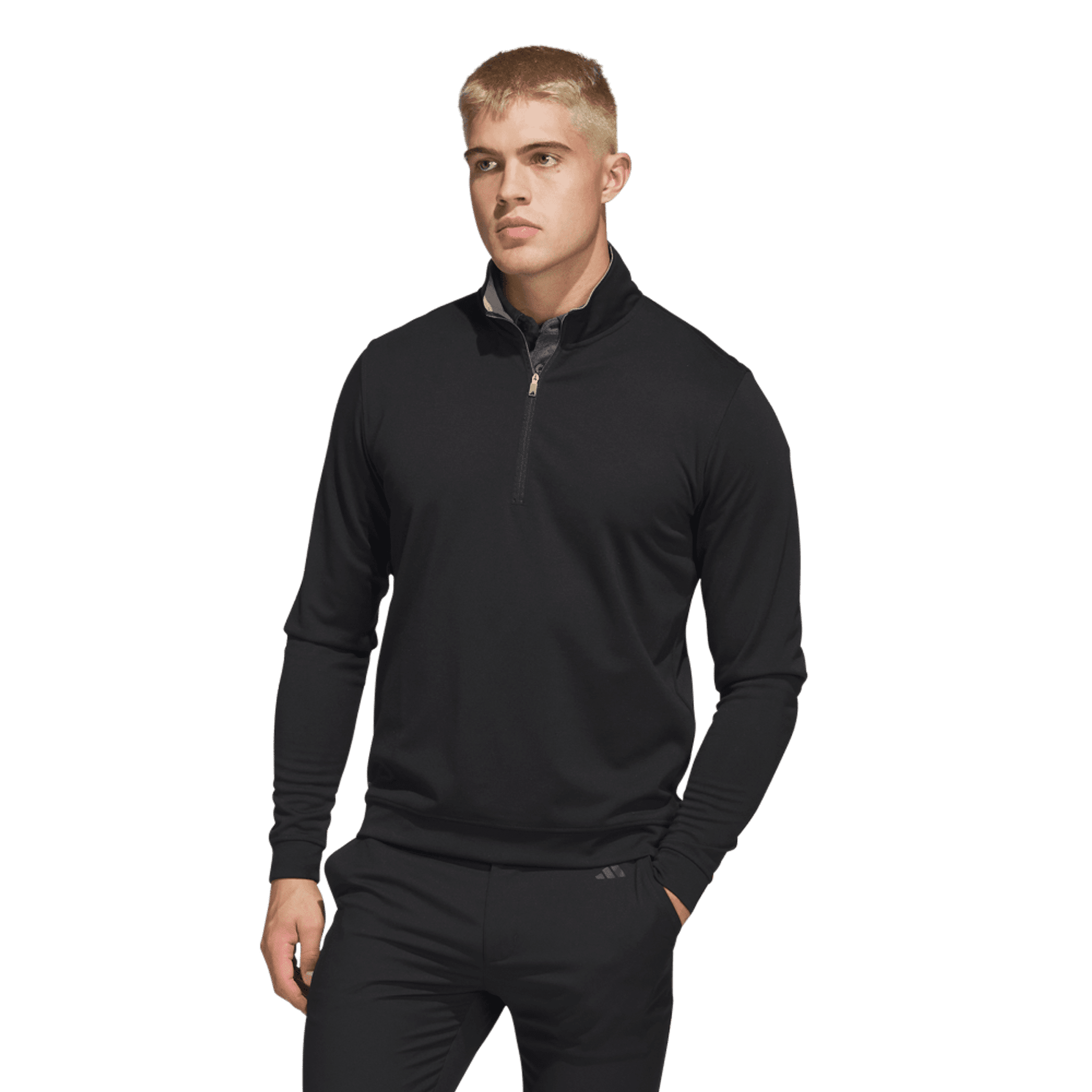 Adidas Maglione con zip a 1/4 rialzato da uomo