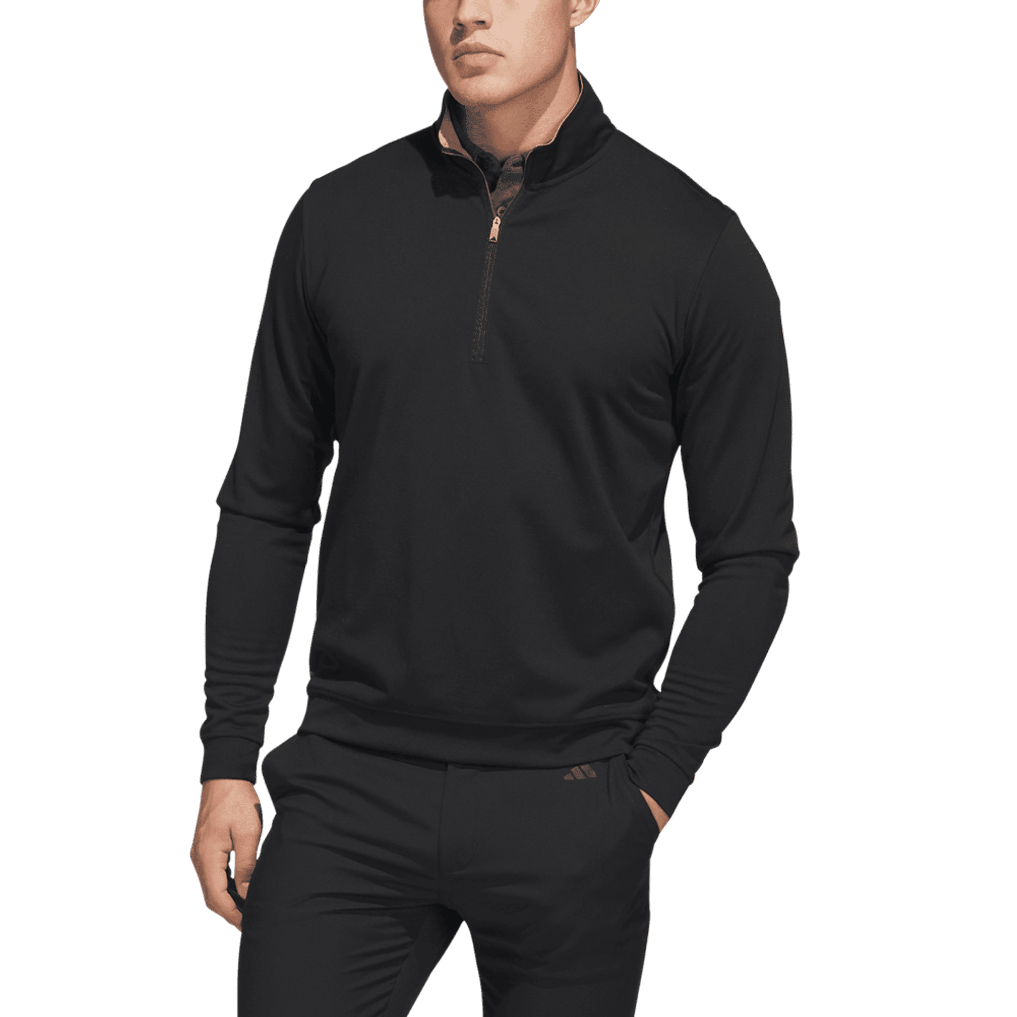 Adidas Maglione con zip a 1/4 rialzato da uomo