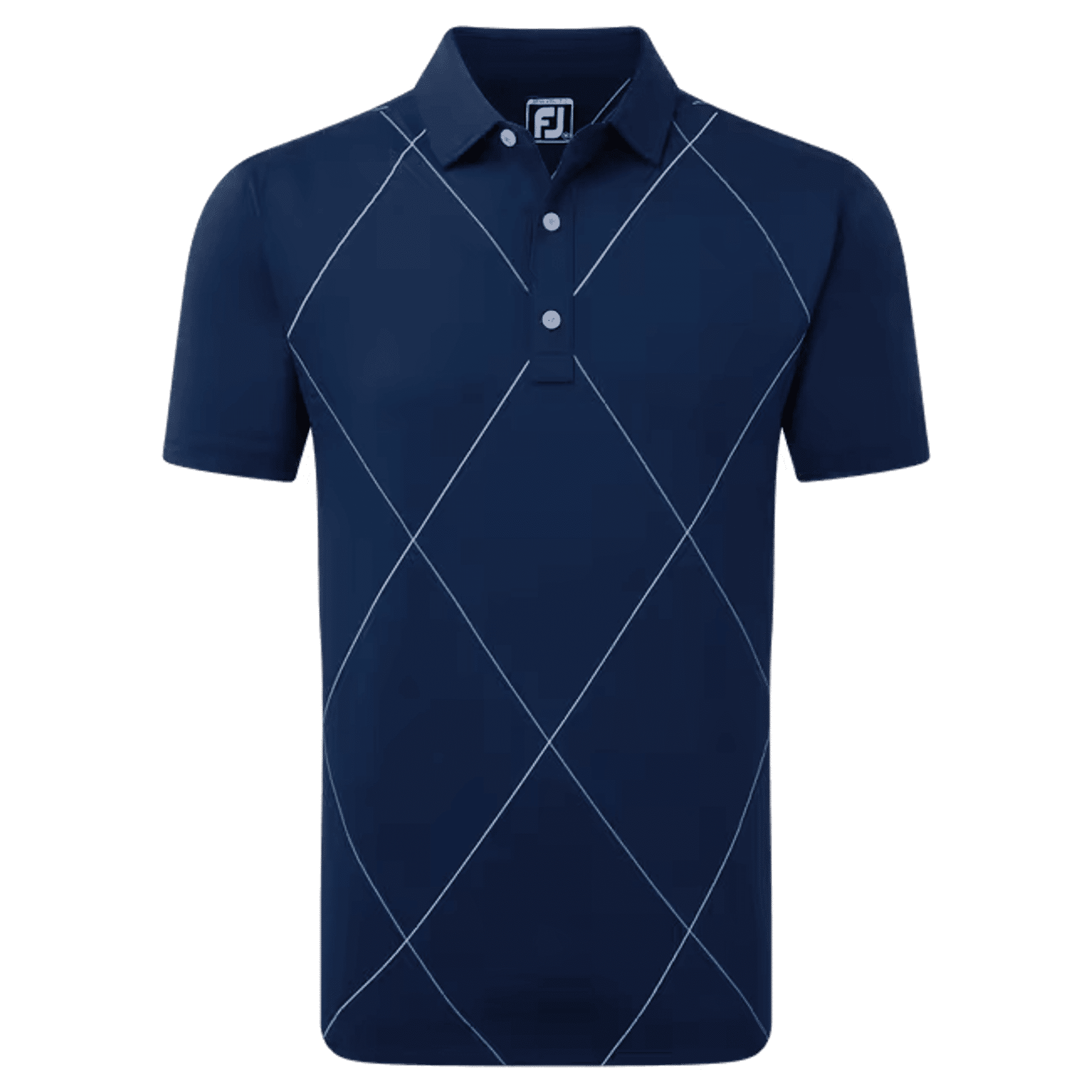 Polo Footjoy Raker con stampa Filo di Scozia