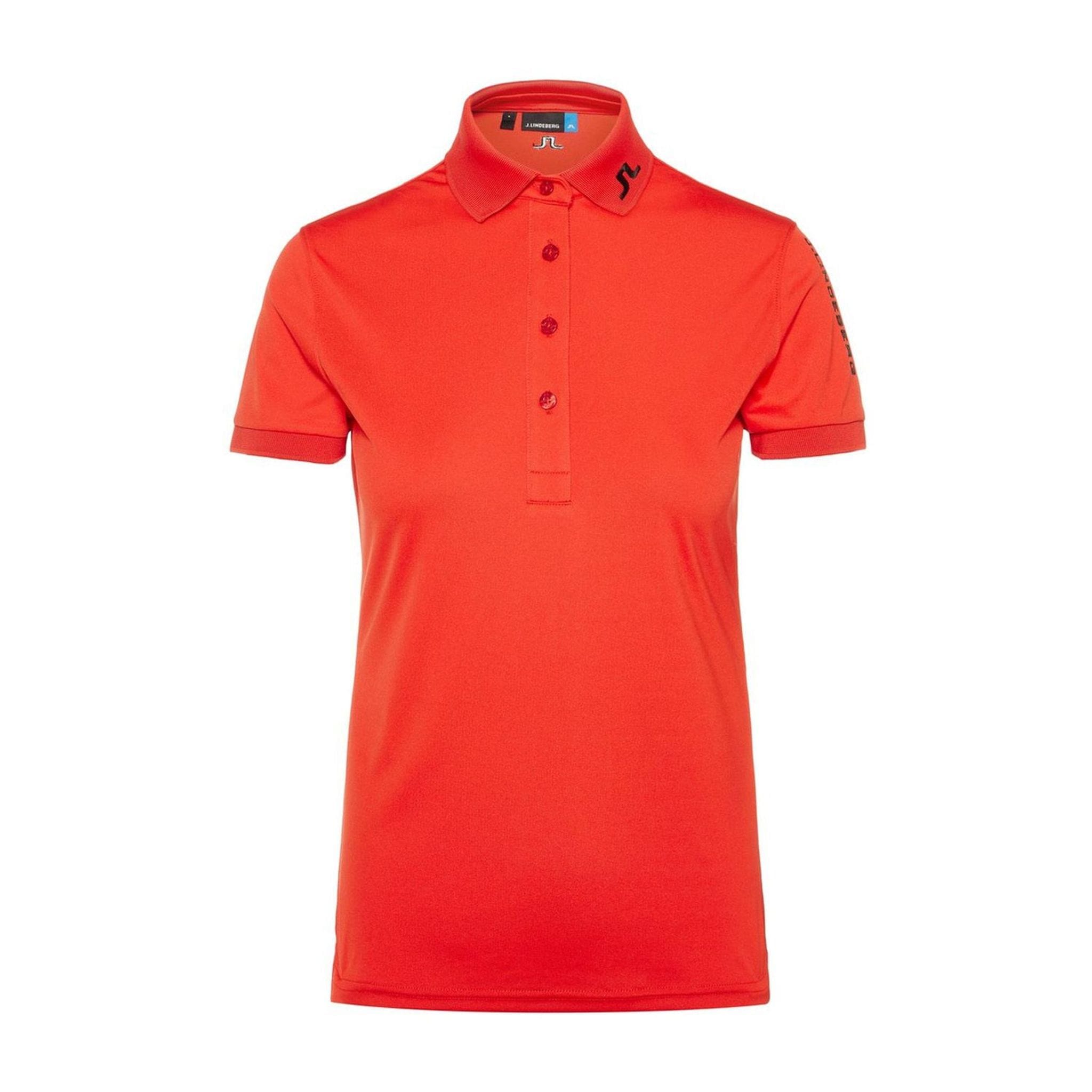 Polo da donna in jersey TX slim Tech Tour J. Lindeberg