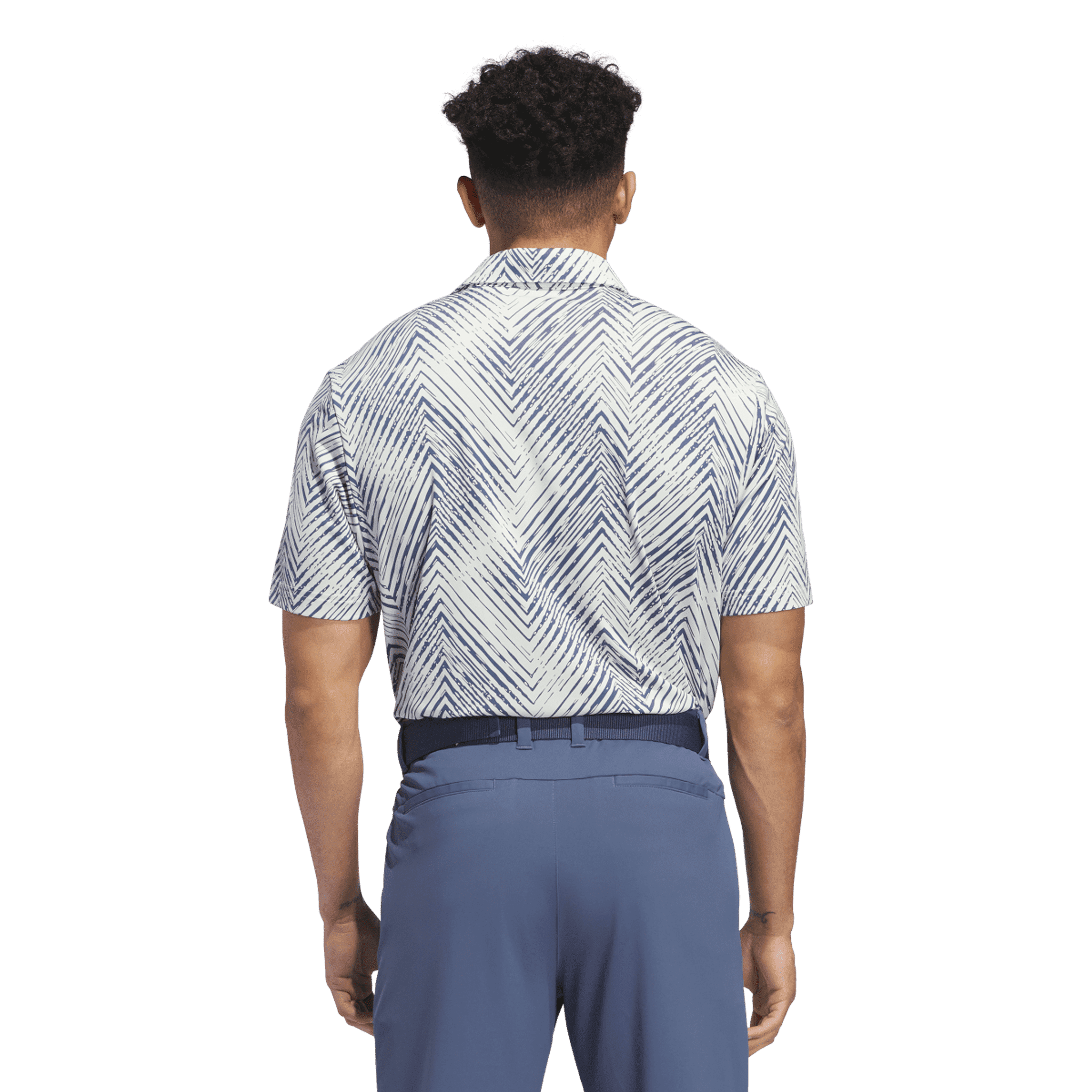 Polo da uomo con stampa all-over Adidas Ultimate365