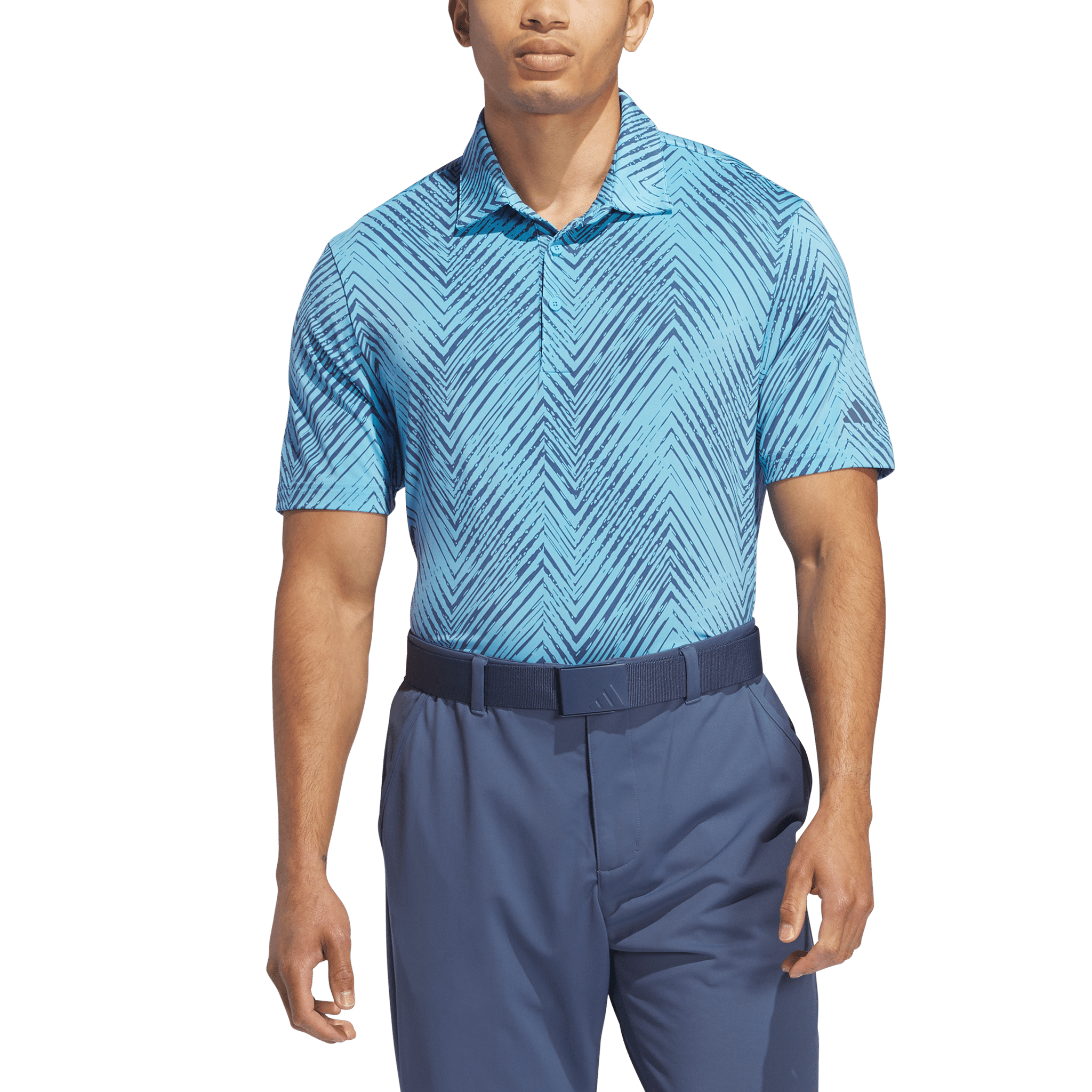 Polo da uomo con stampa all-over Adidas Ultimate365