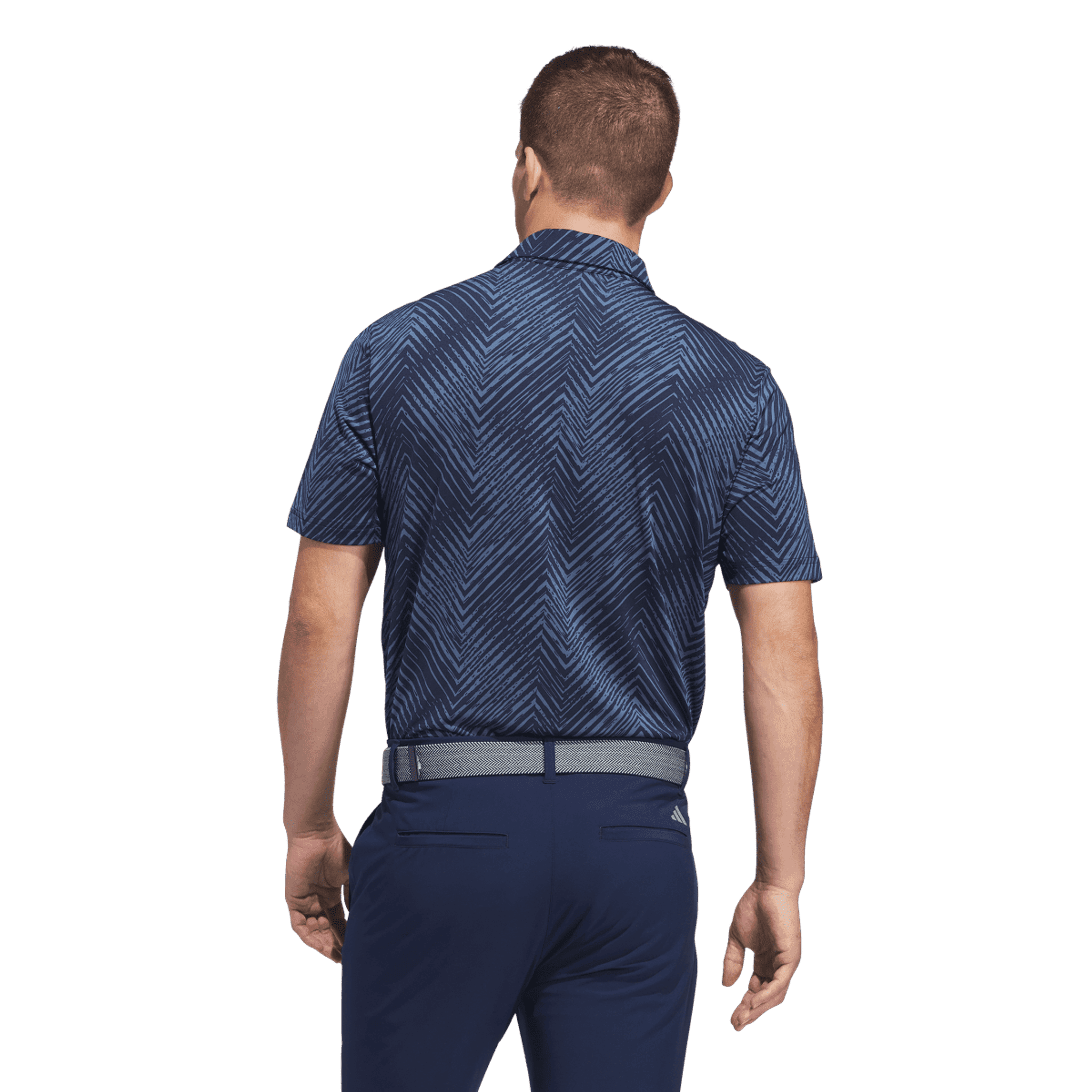 Polo da uomo con stampa all-over Adidas Ultimate365