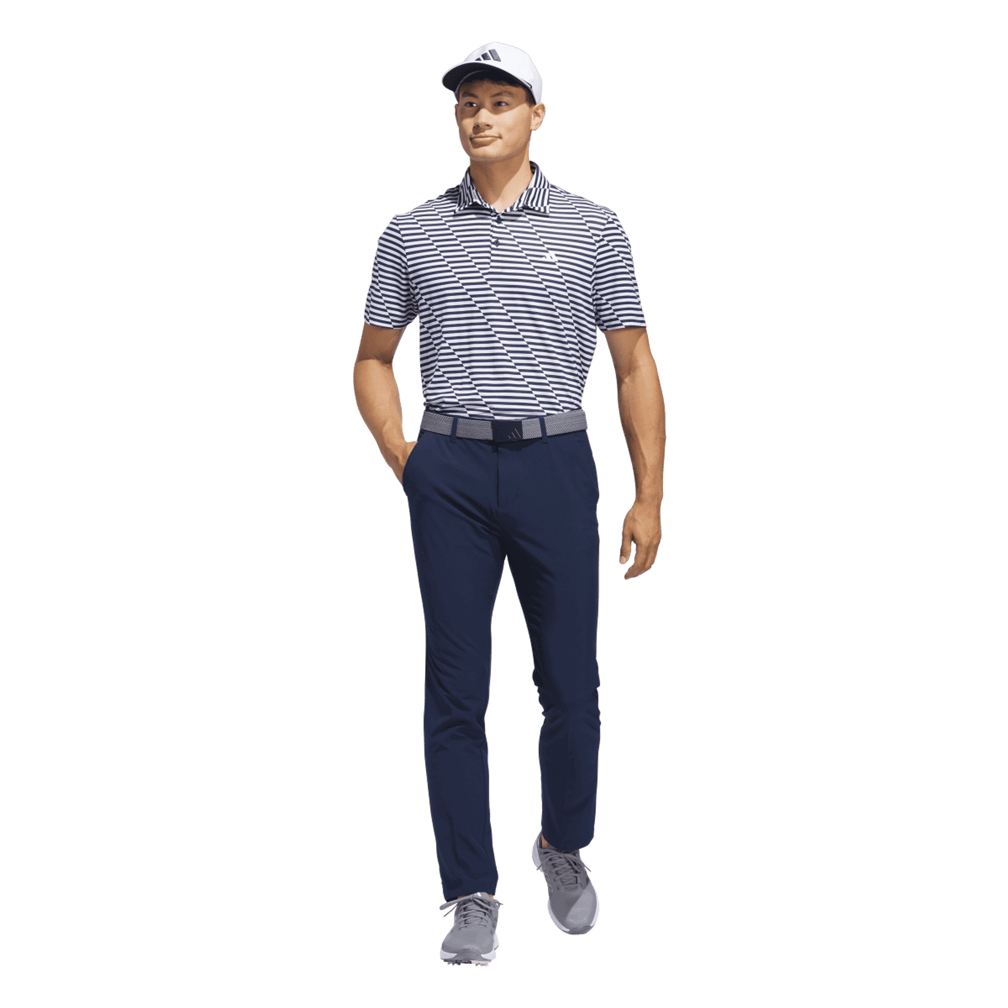 Polo da uomo Adidas Ultimate365 Mesh Print