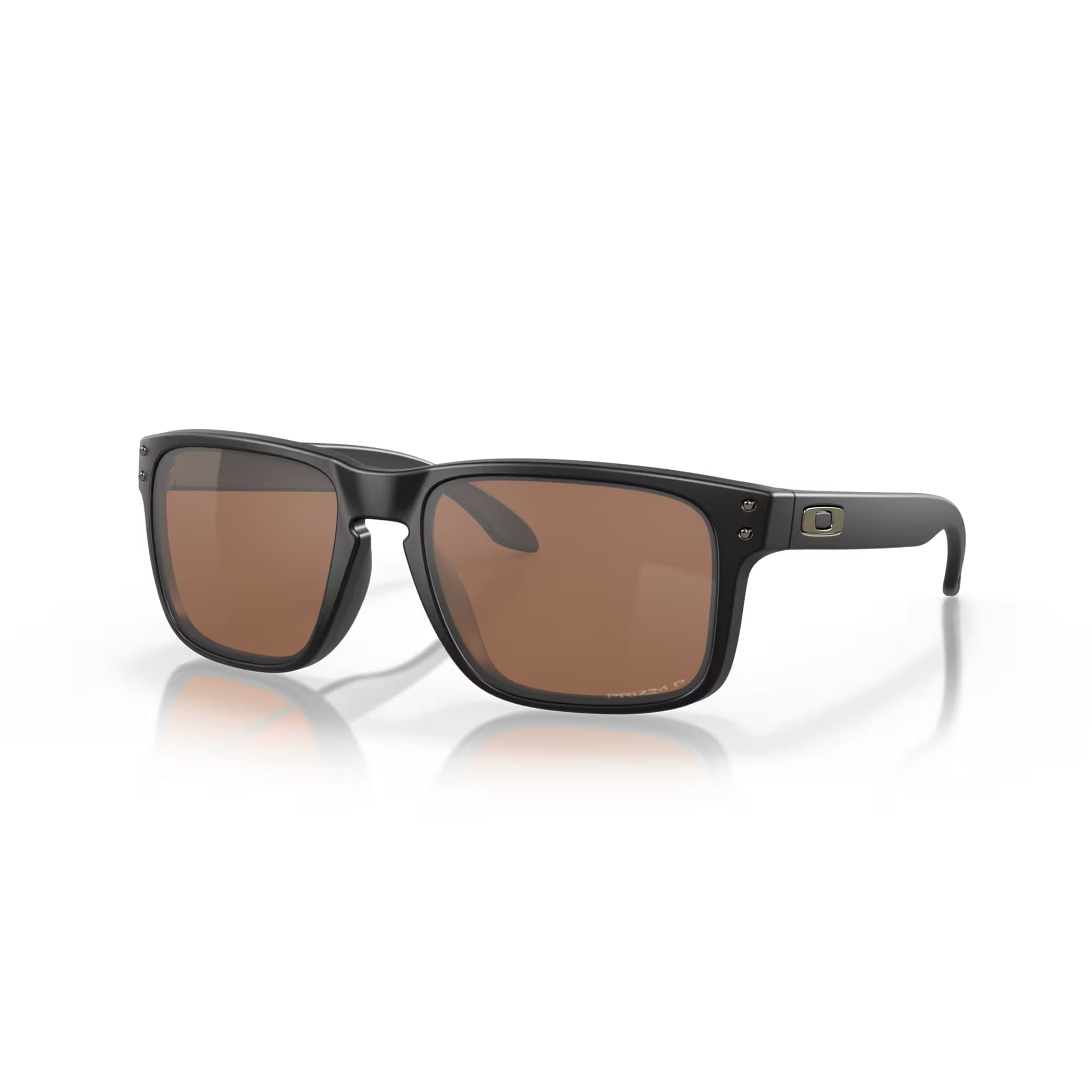 Oakley M Holbrook Matte Black Prizm Tungsten Polarized Uomo